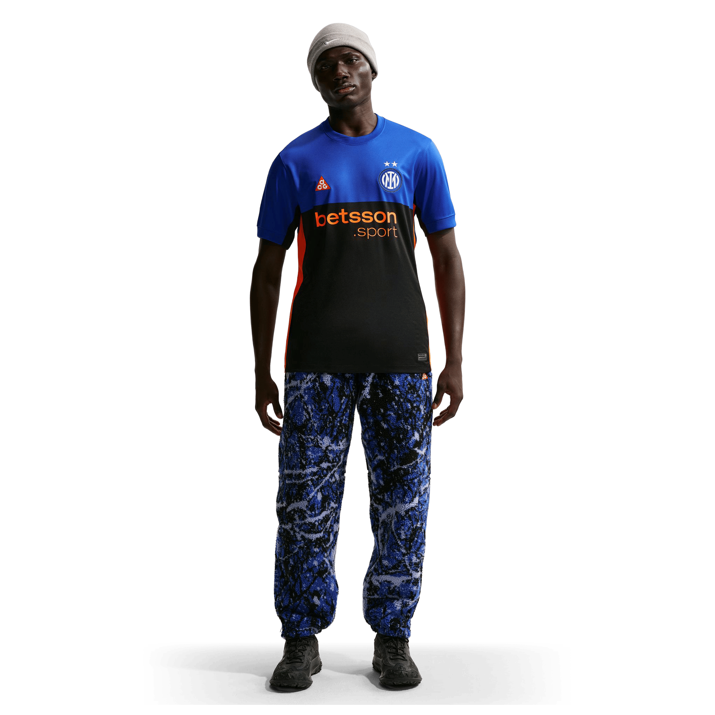 Mens Nike Inter Milan 2026 Stadium ACG Replica Football Jersey