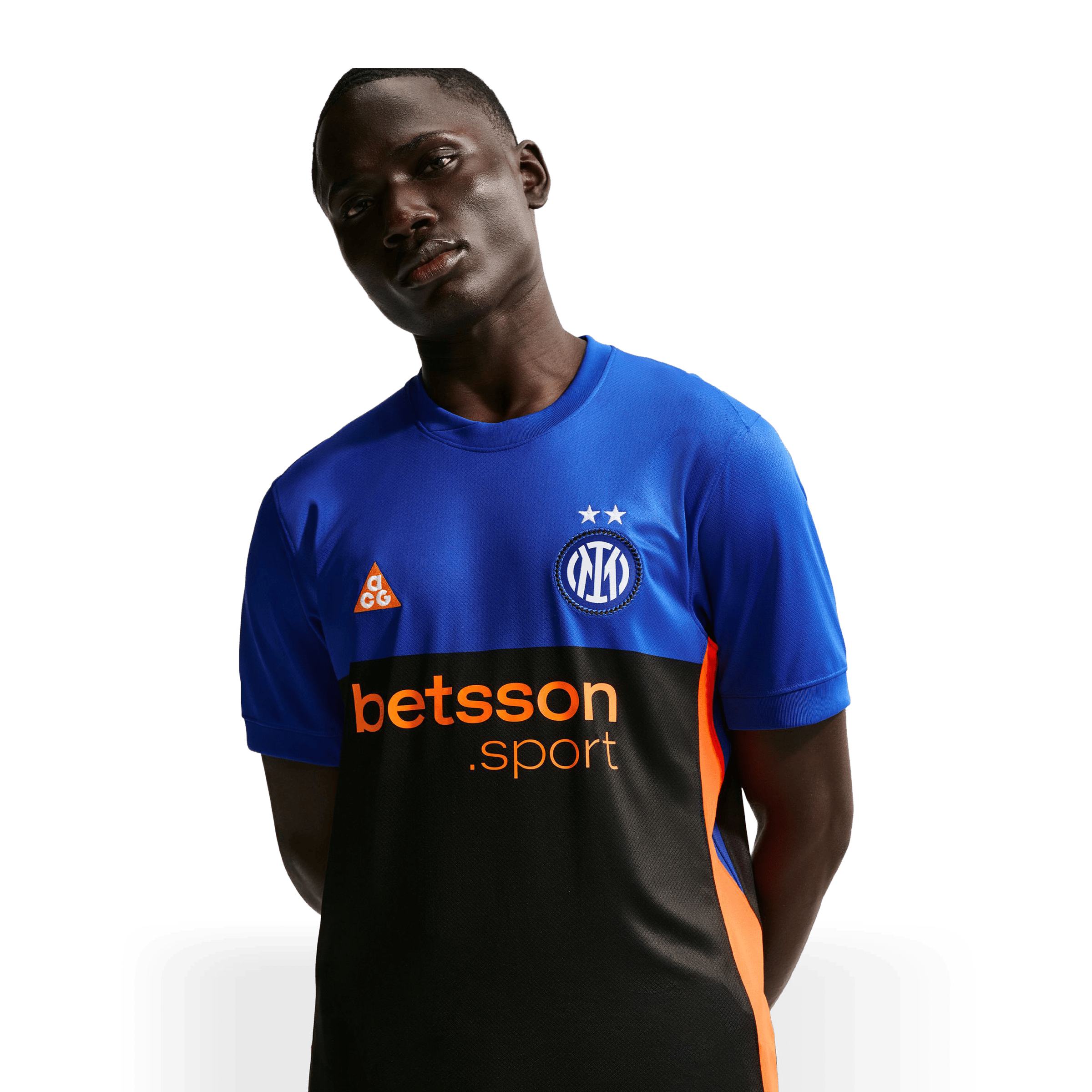 Mens Nike Inter Milan 2026 Stadium ACG Replica Football Jersey