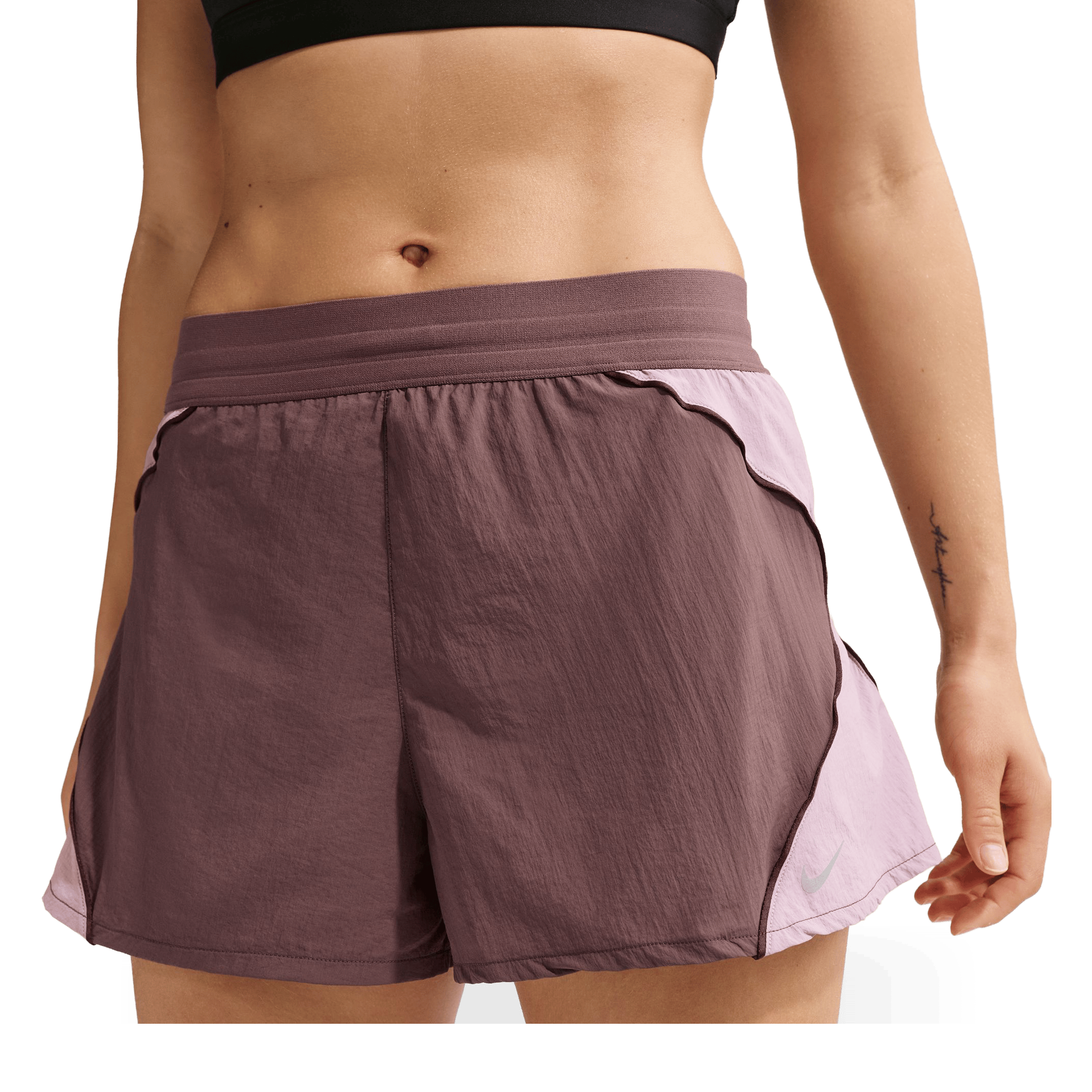 Womens Nike Swift Repel High-Waisted Brief-Lined Running Shorts