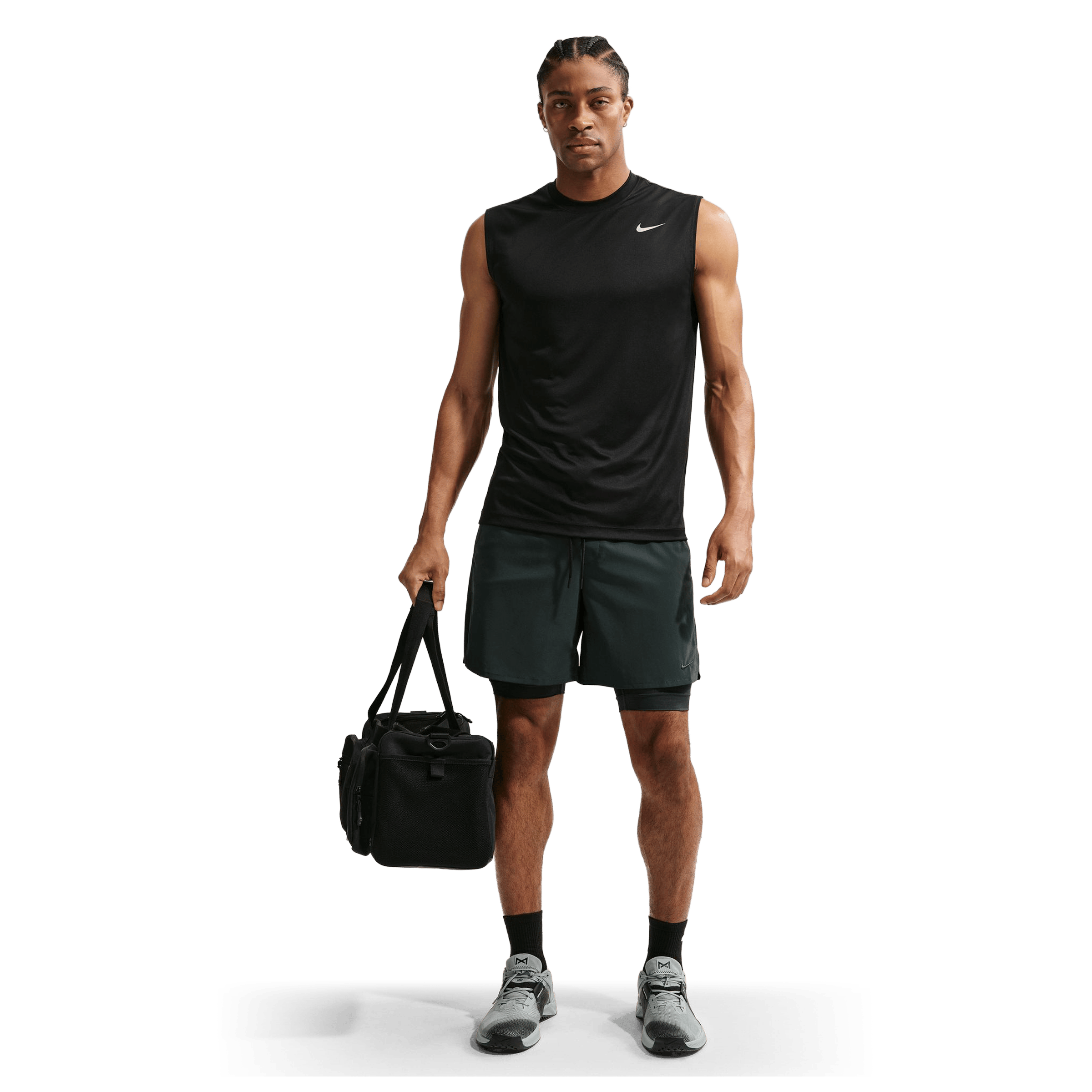 Mens Nike Dri-FIT Standard Sleeveless Flex Tee