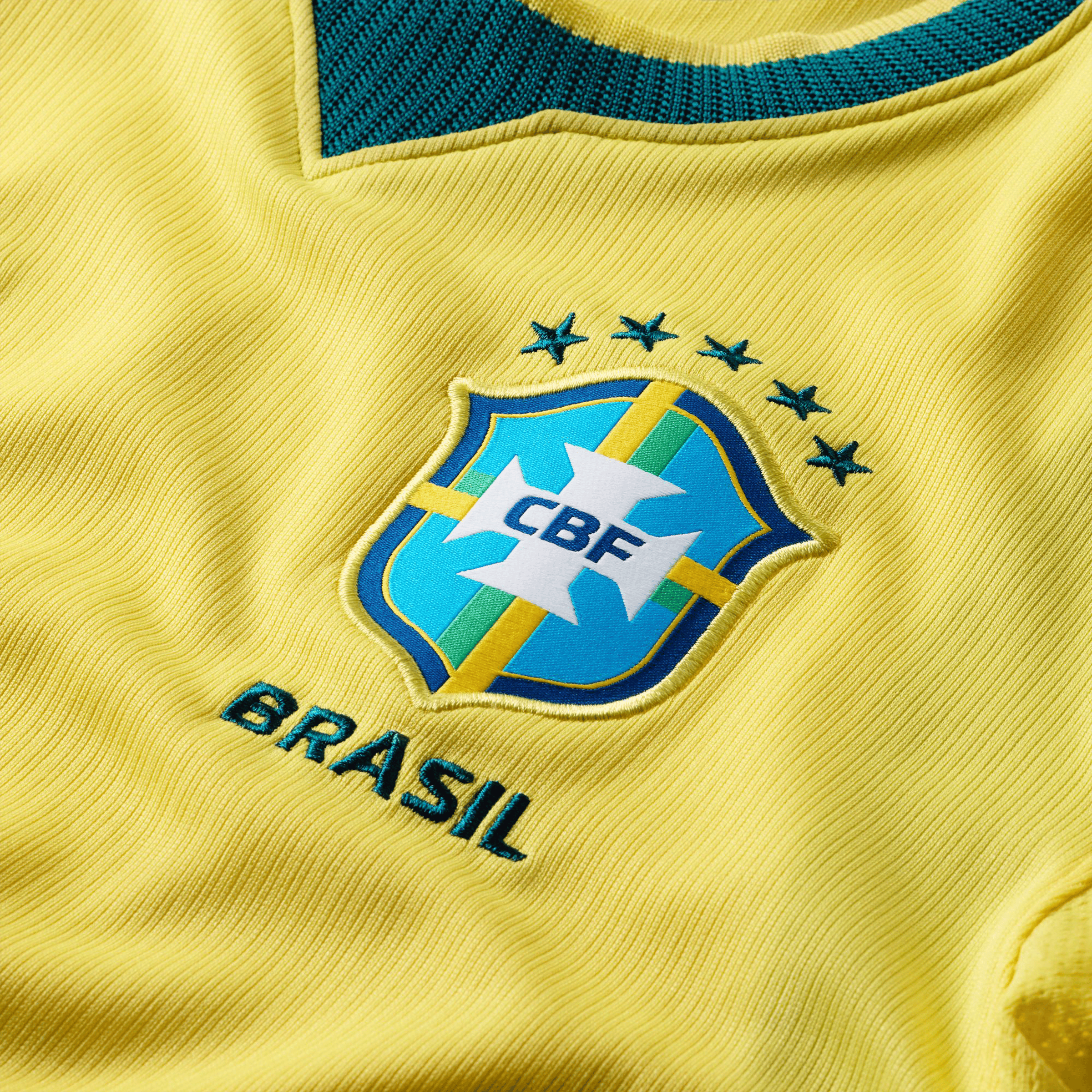 Kids Nike Brazil 26' Stadium Home Football Jersey