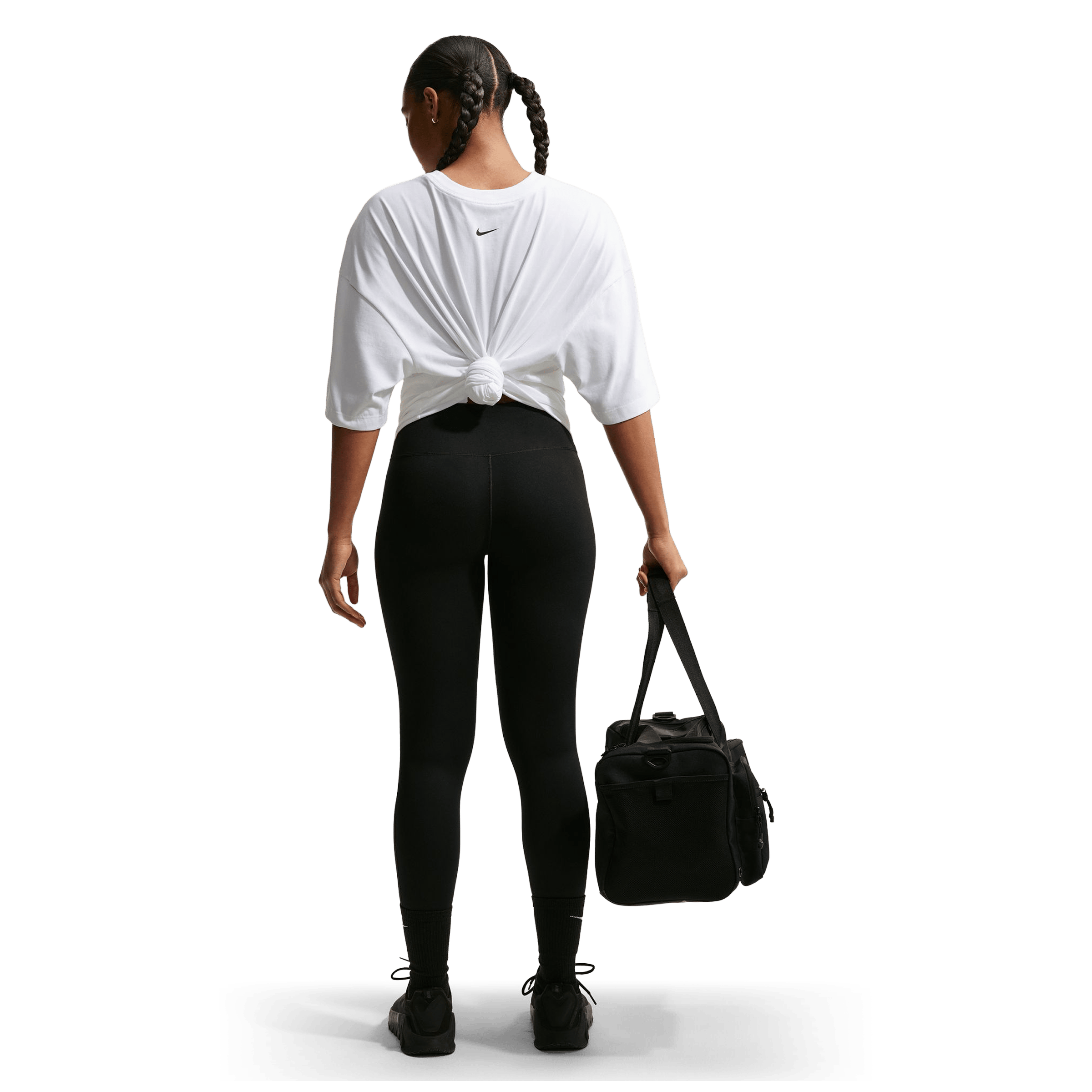 Womens Nike Dri-FIT Short Sleeve Pump Cover Tee