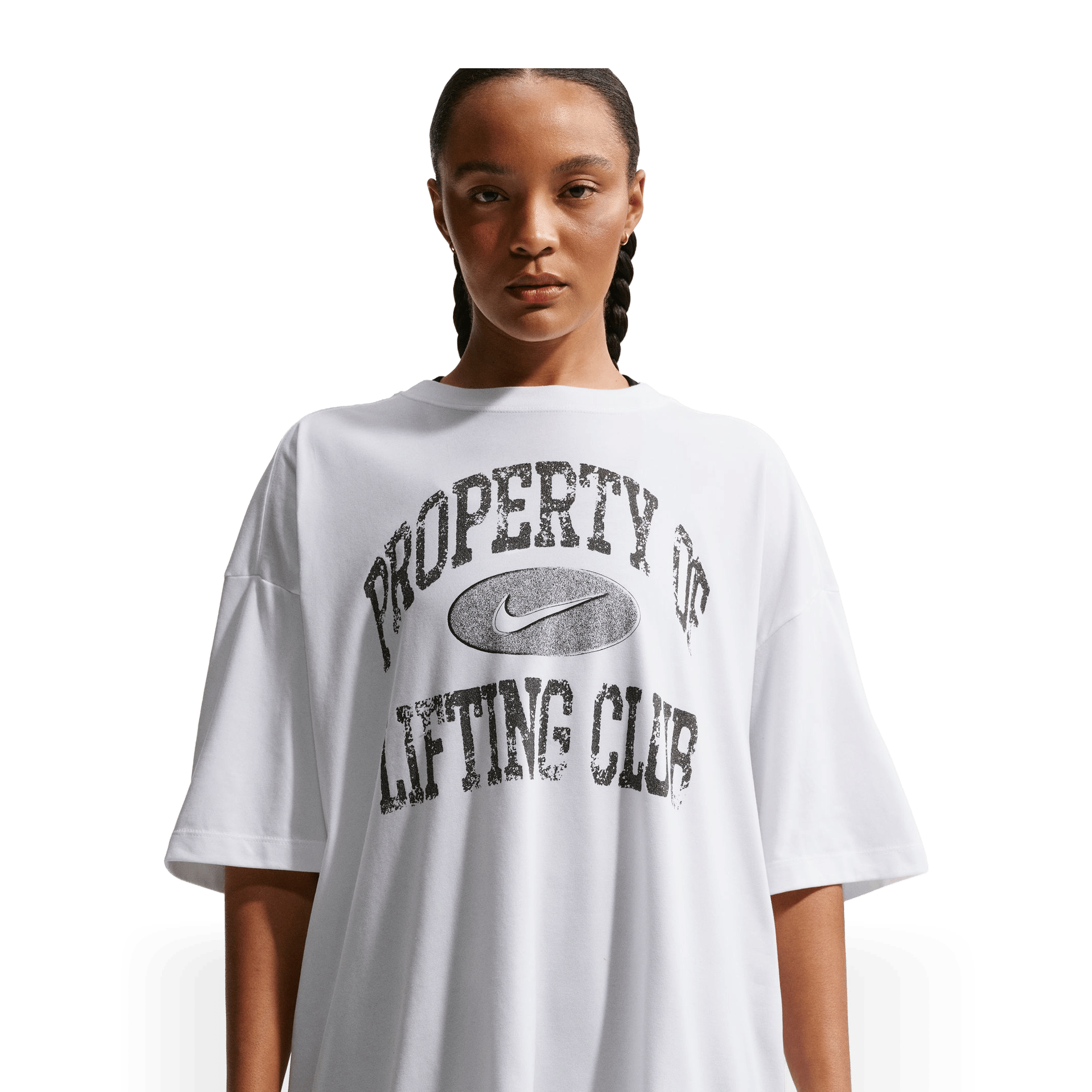 Womens Nike Dri-FIT Short Sleeve Pump Cover Tee