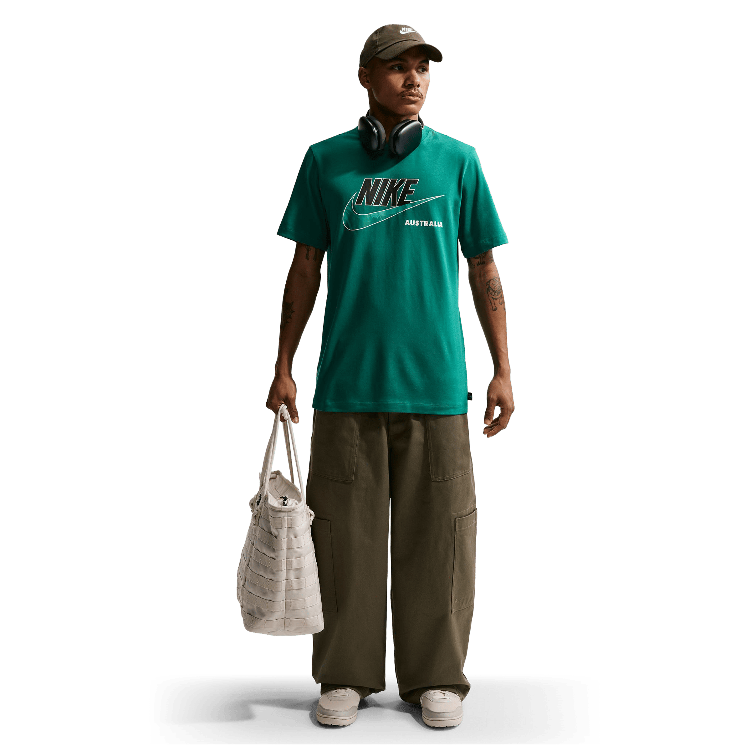 Mens Nike Australia Soccer Tee