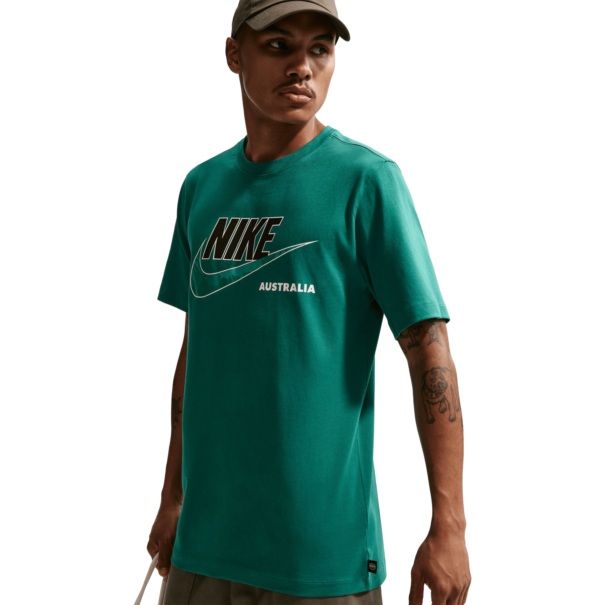 Mens Nike Australia Soccer Tee