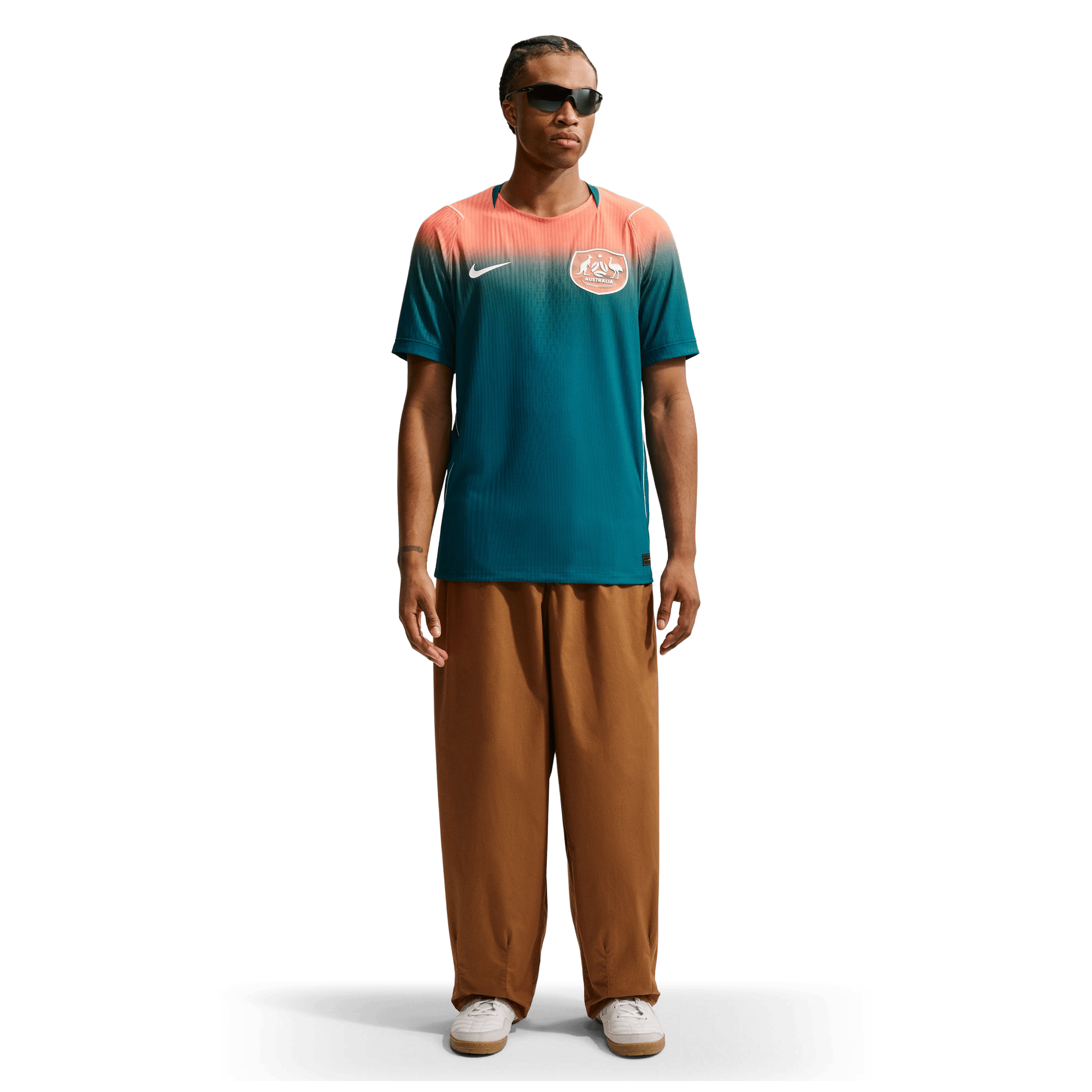 Mens Nike Australia 26 Match Football Away Jersey