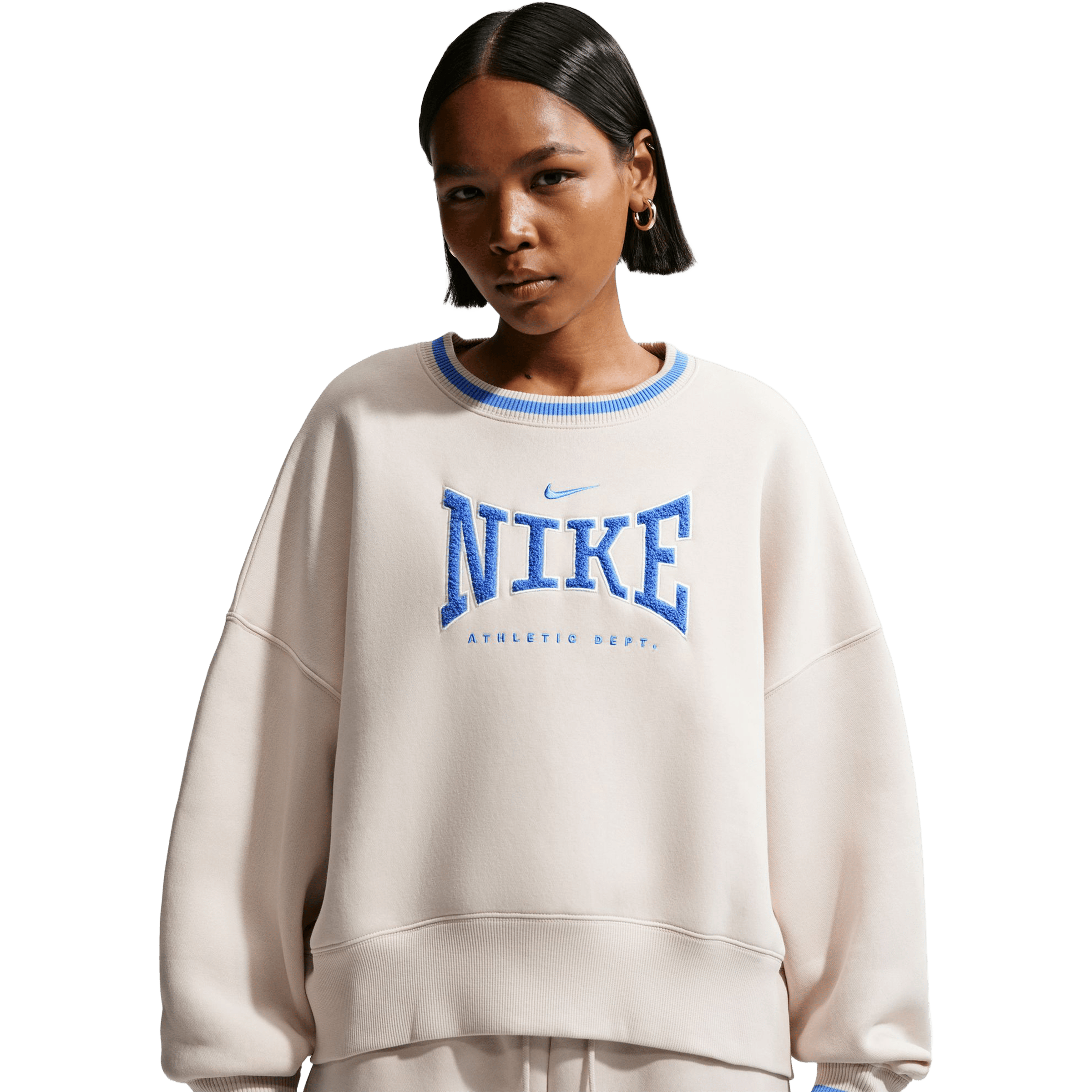 Womens Nike Phoenix Oversized Crewneck Sweatshirts