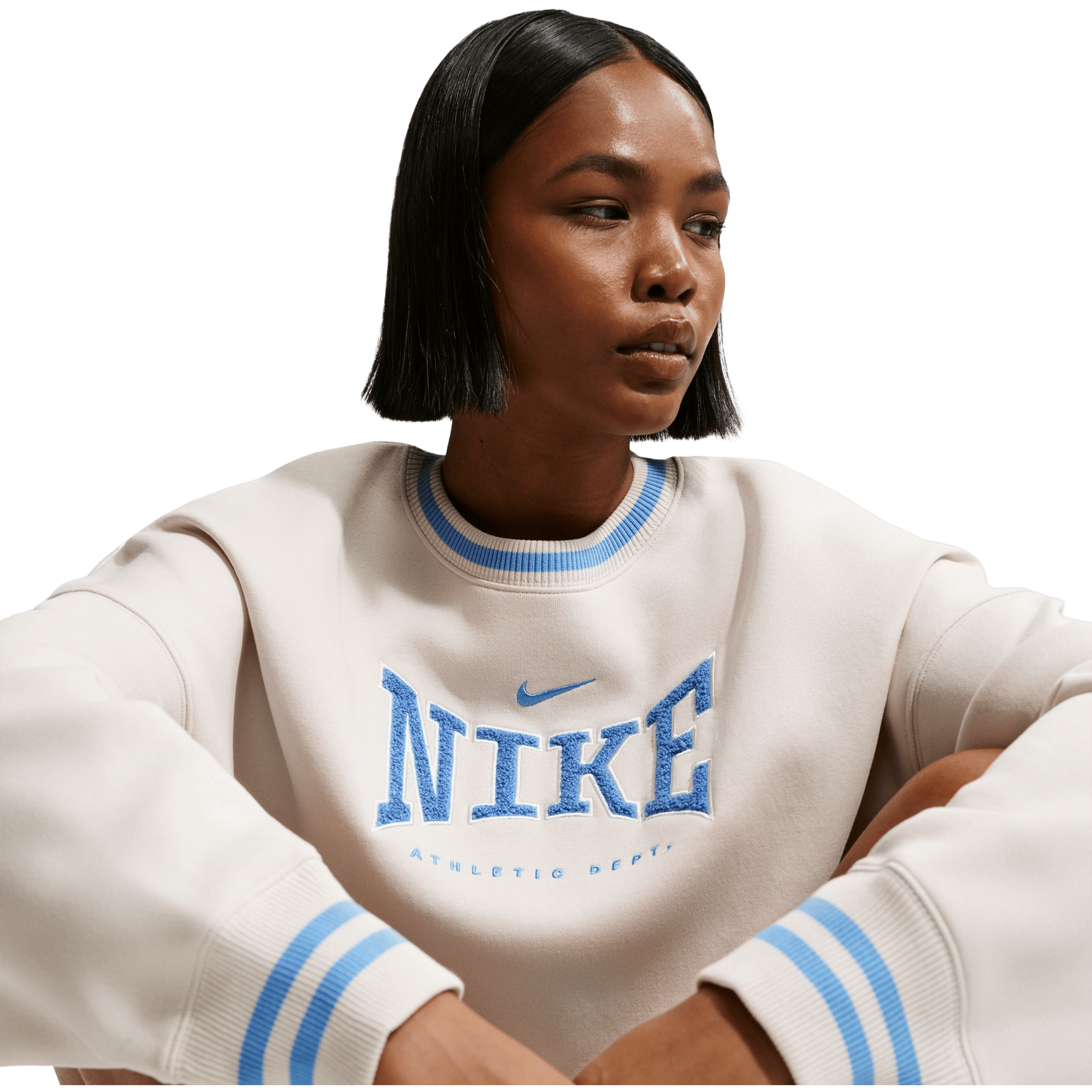 Womens Nike Phoenix Oversized Crewneck Sweatshirts