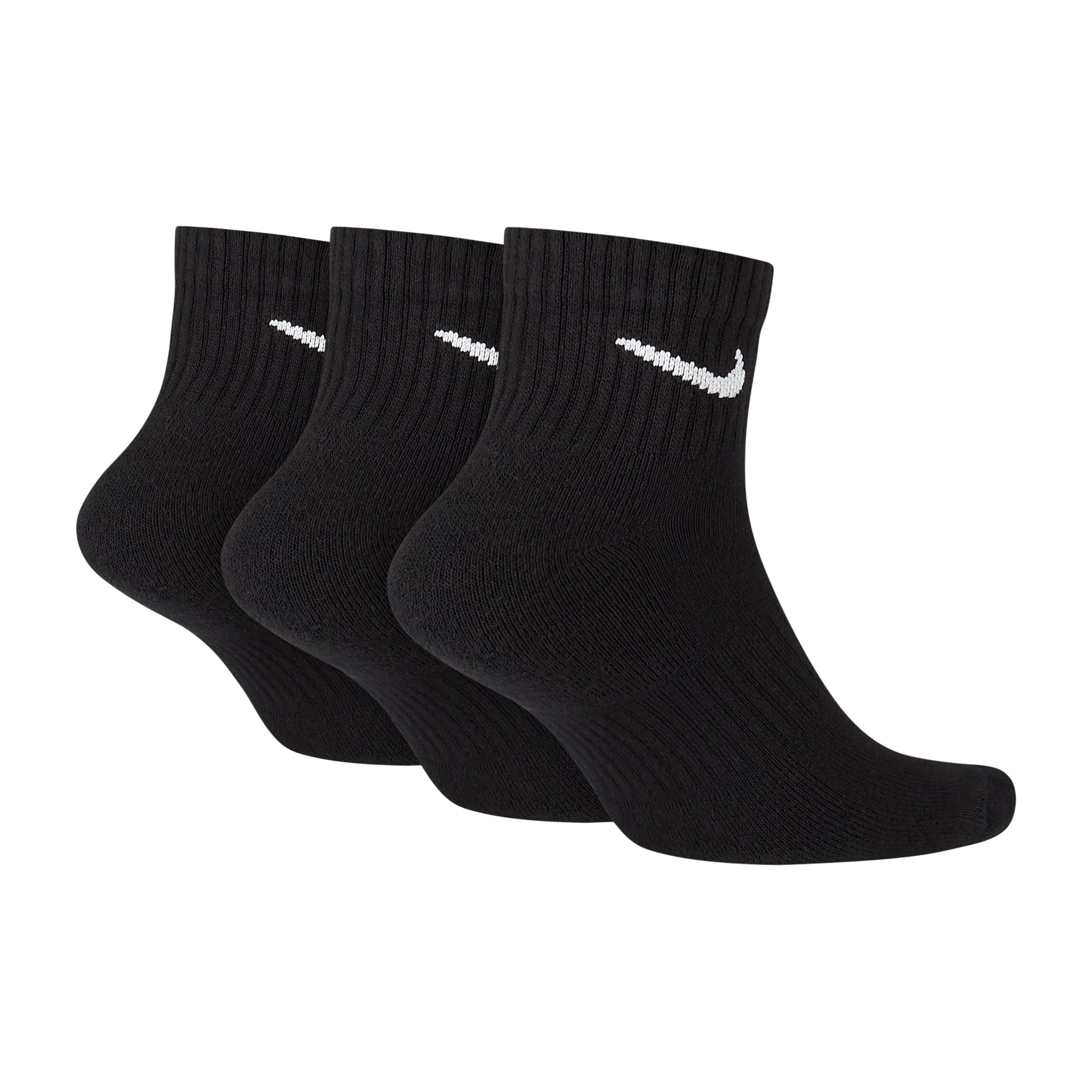 Kids Nike Everyday Cushioned Training (3pk) Ankle Socks