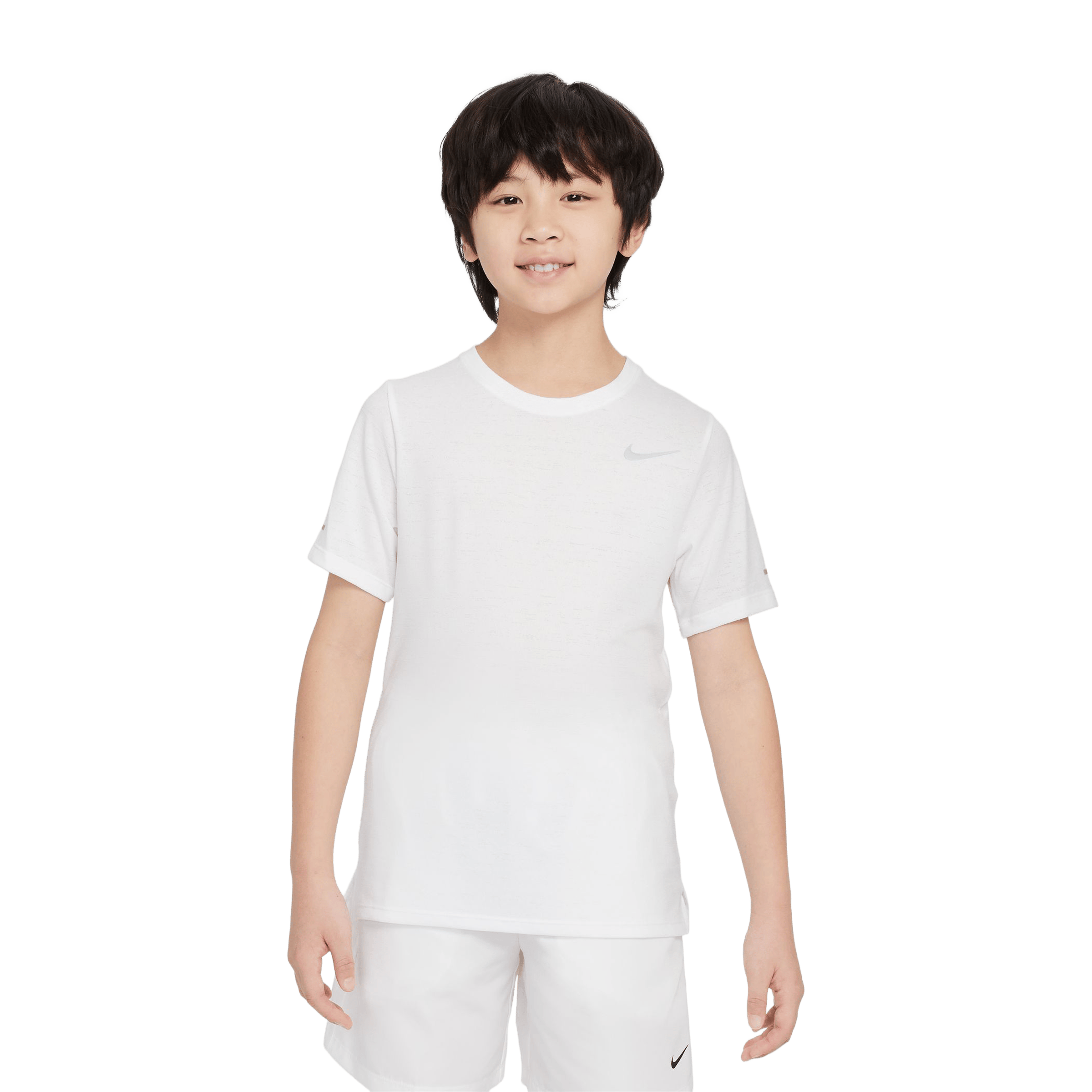 Kids Nike Multi Short Sleeve Miler Tee