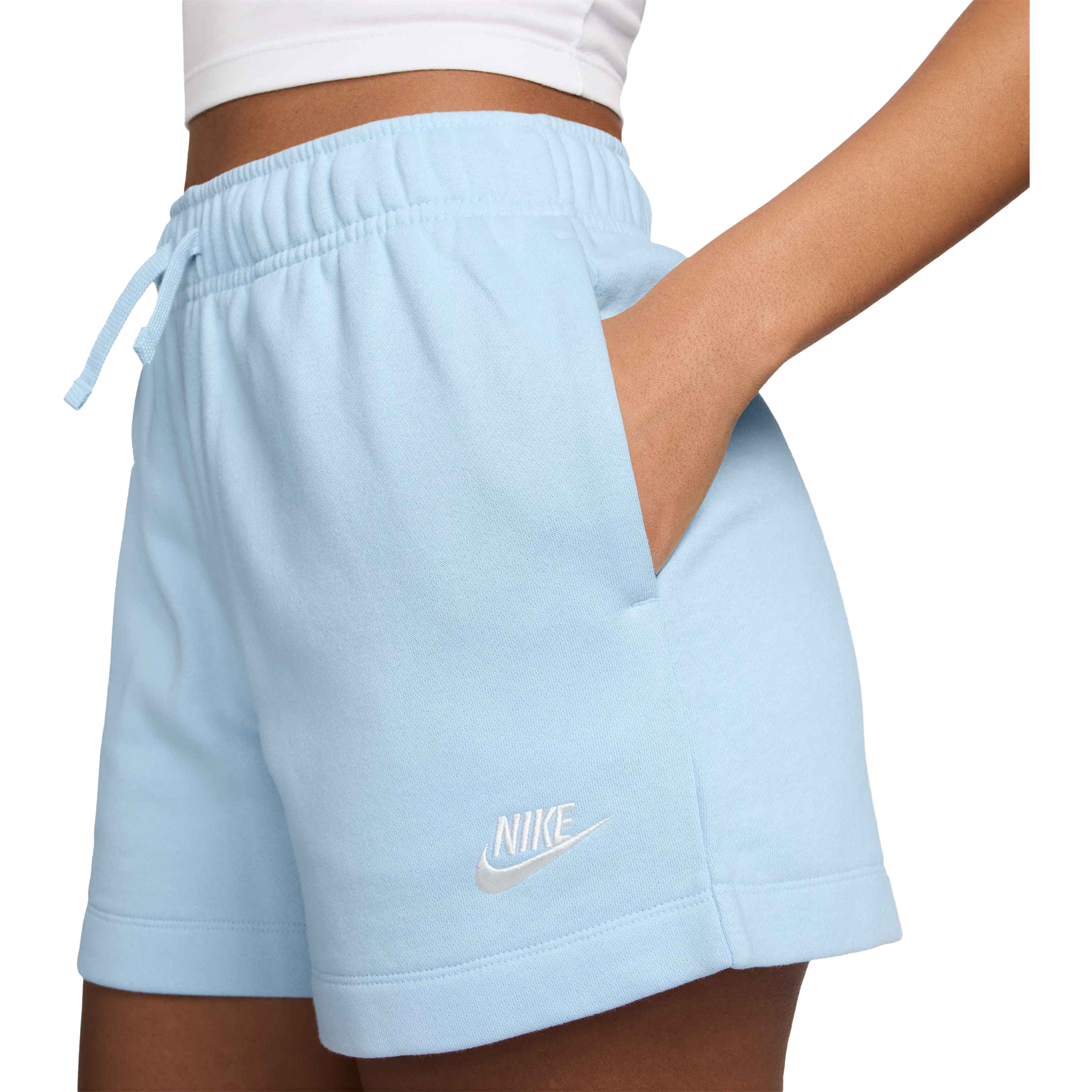 Nike Mid-Rise Fleece Shorts