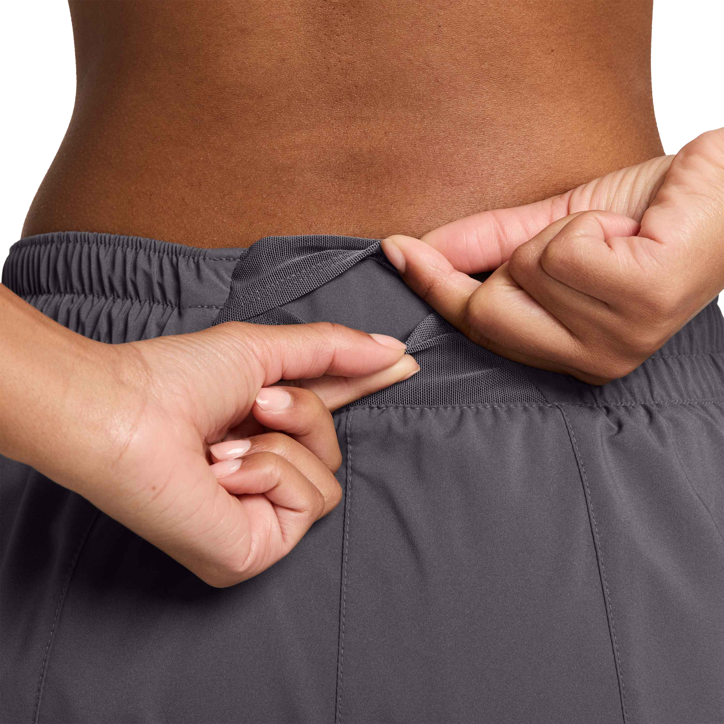 Nike One Dri-FIT Mid-Rise (3") Brief-Lined Shorts