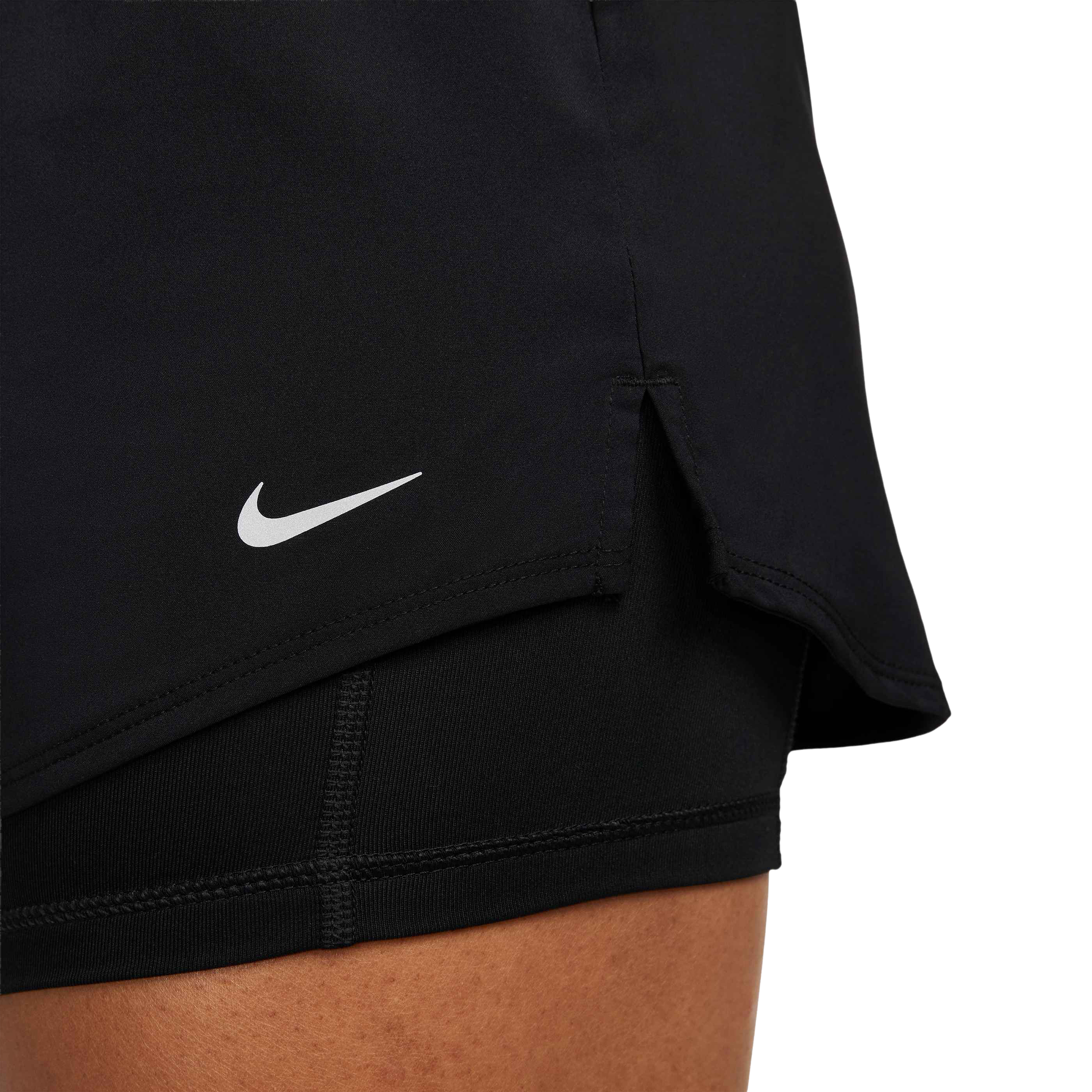 Nike One Dri-FIT Mid-Rise (3") 2-in-1 Shorts