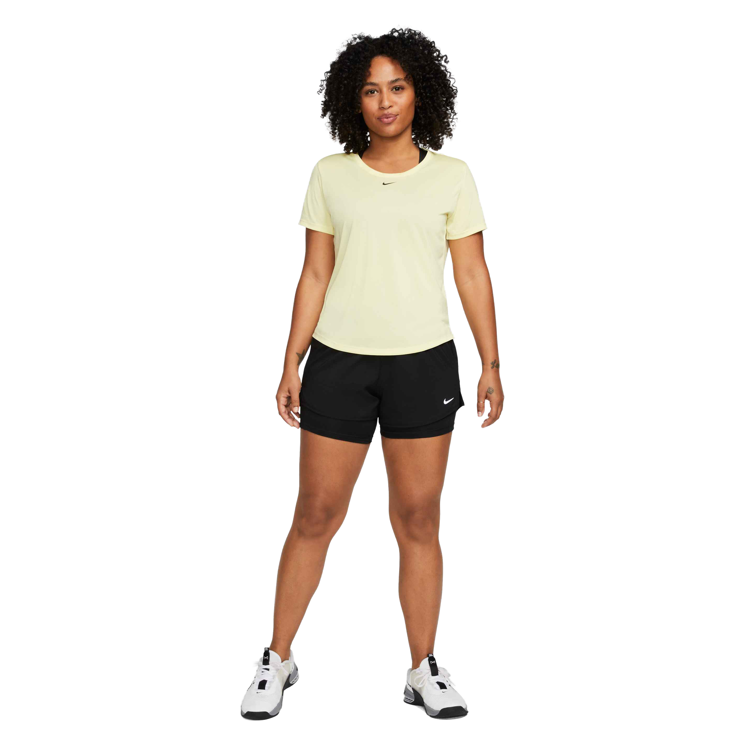 Nike One Dri-FIT Mid-Rise (3") 2-in-1 Shorts