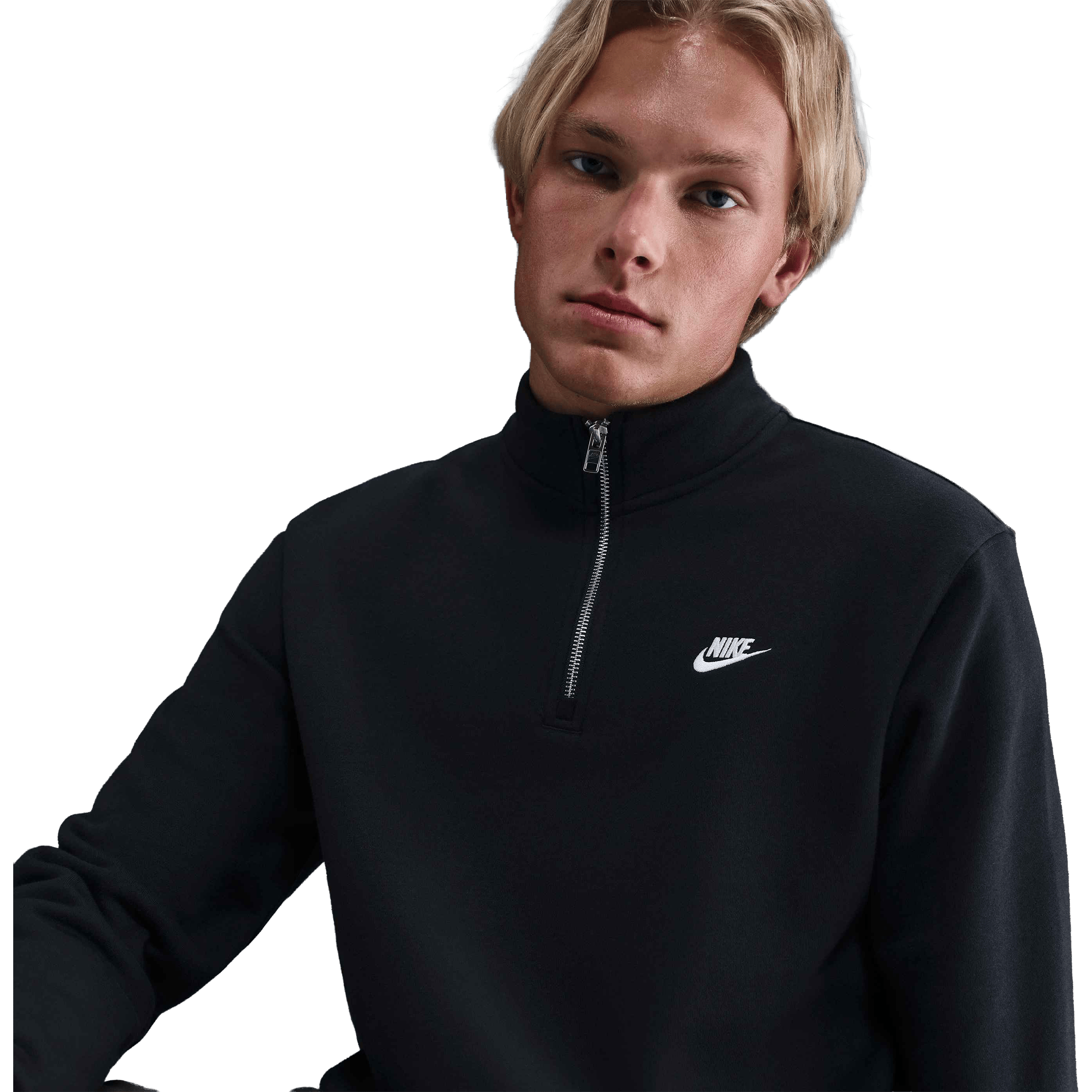 Mens Nike Quarter-Zip Fleece Top