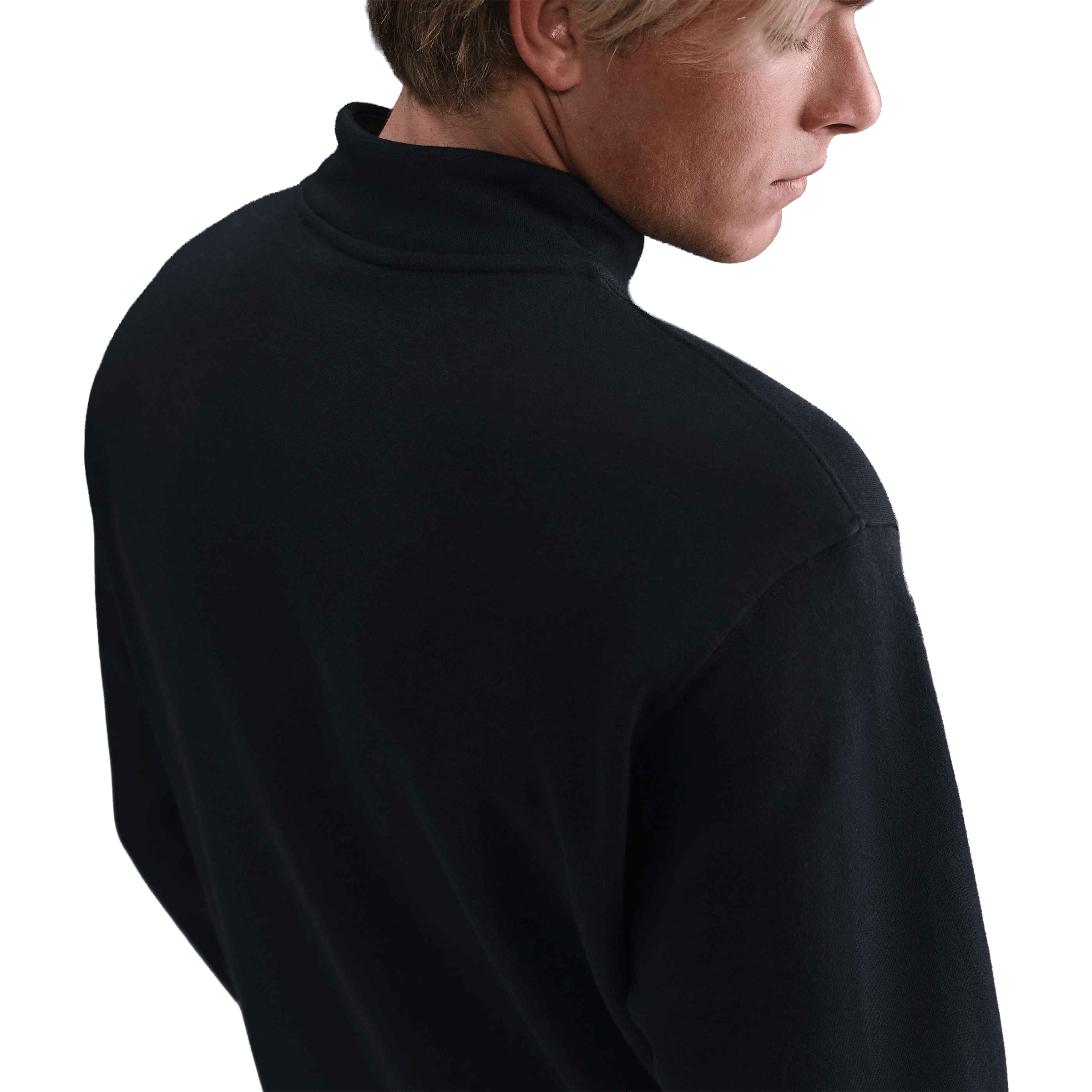 Mens Nike Quarter-Zip Fleece Top