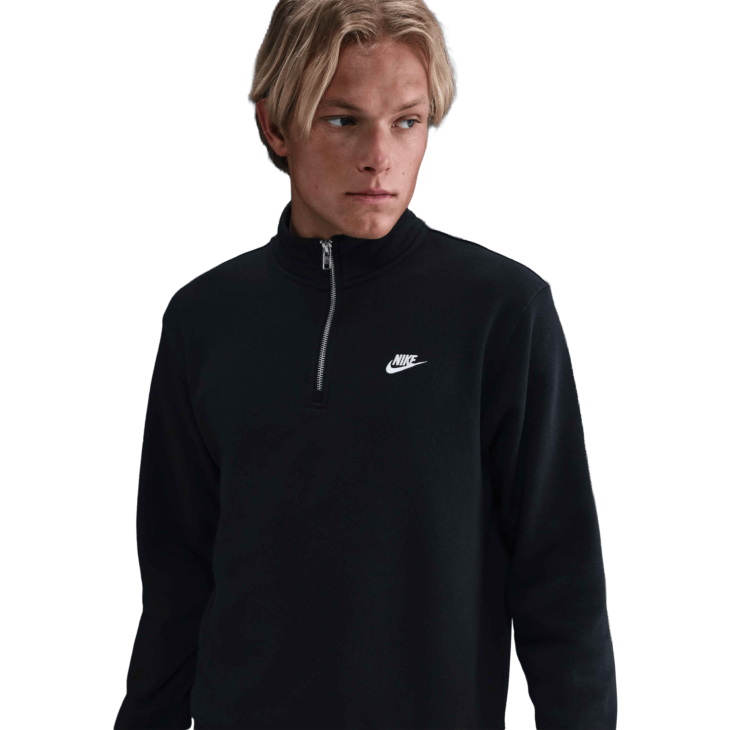 Mens Nike Quarter-Zip Fleece Top