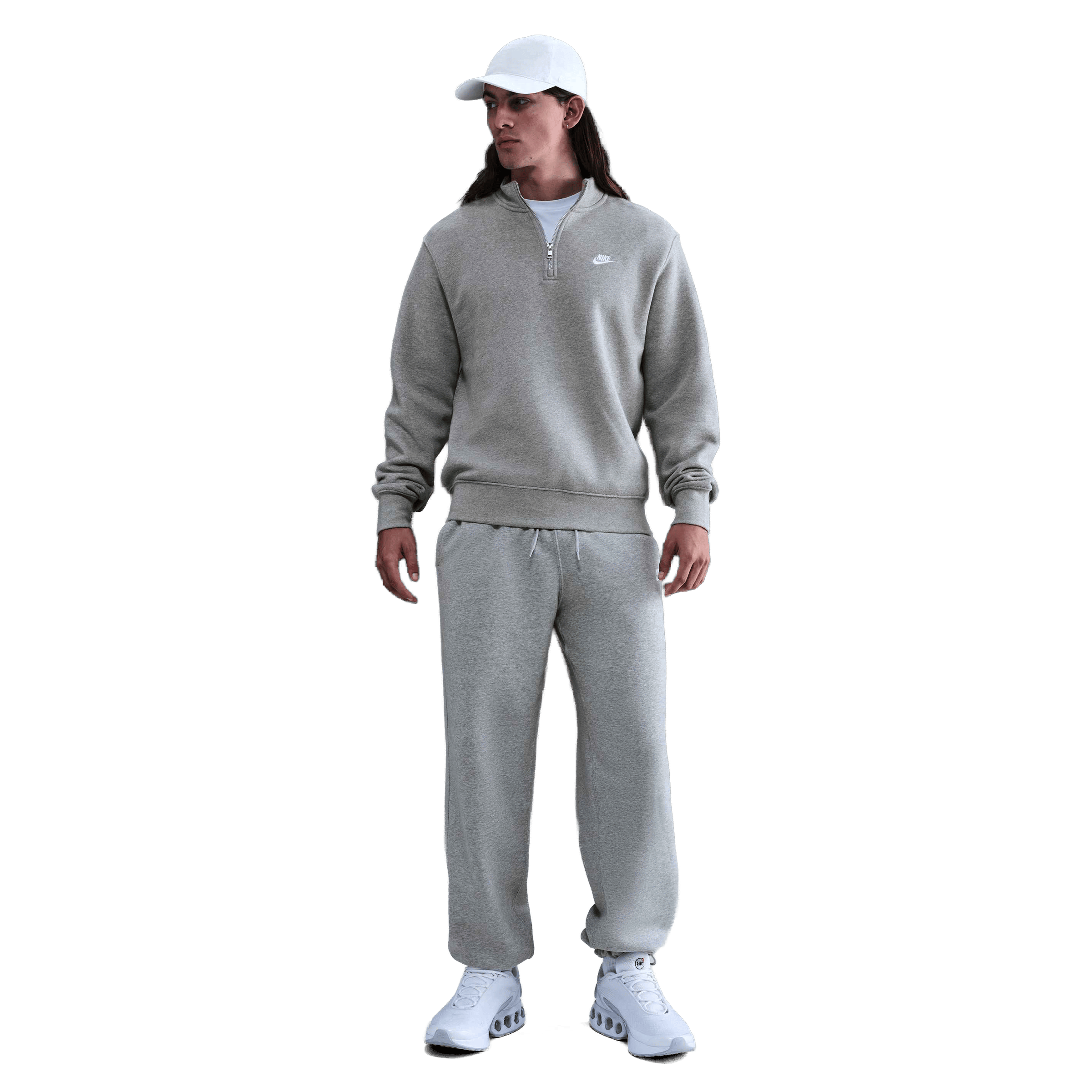 Mens Nike Quarter-Zip Fleece Top