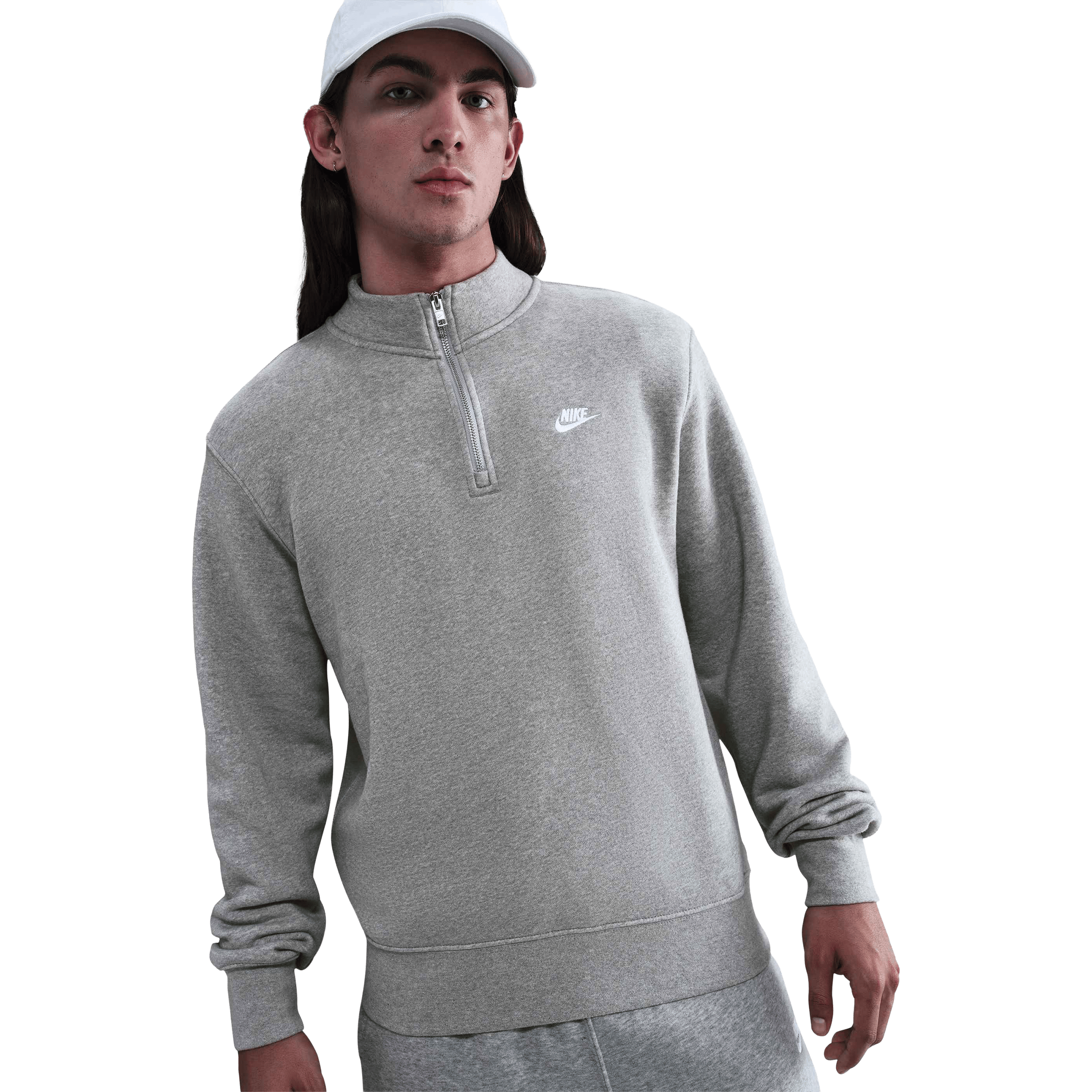 Mens Nike Quarter-Zip Fleece Top