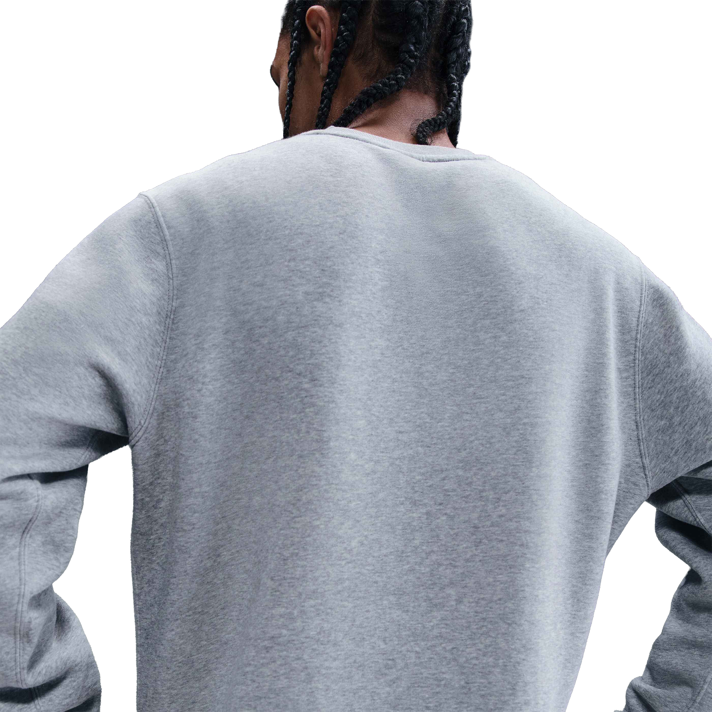 Nike Sportswear Club  Graphic Fleece Crew-Neck Top