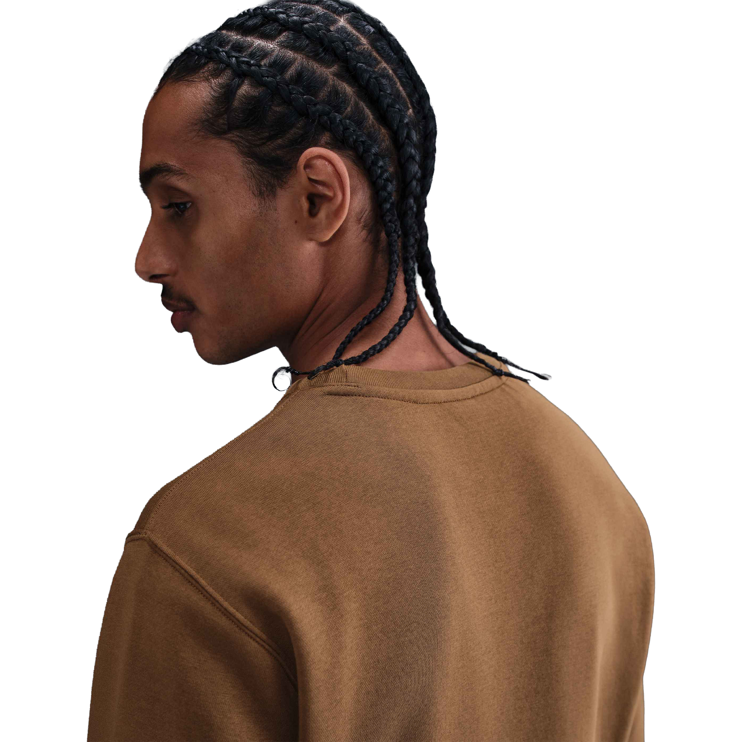 Nike Sportswear Club  Graphic Fleece Crew-Neck Top