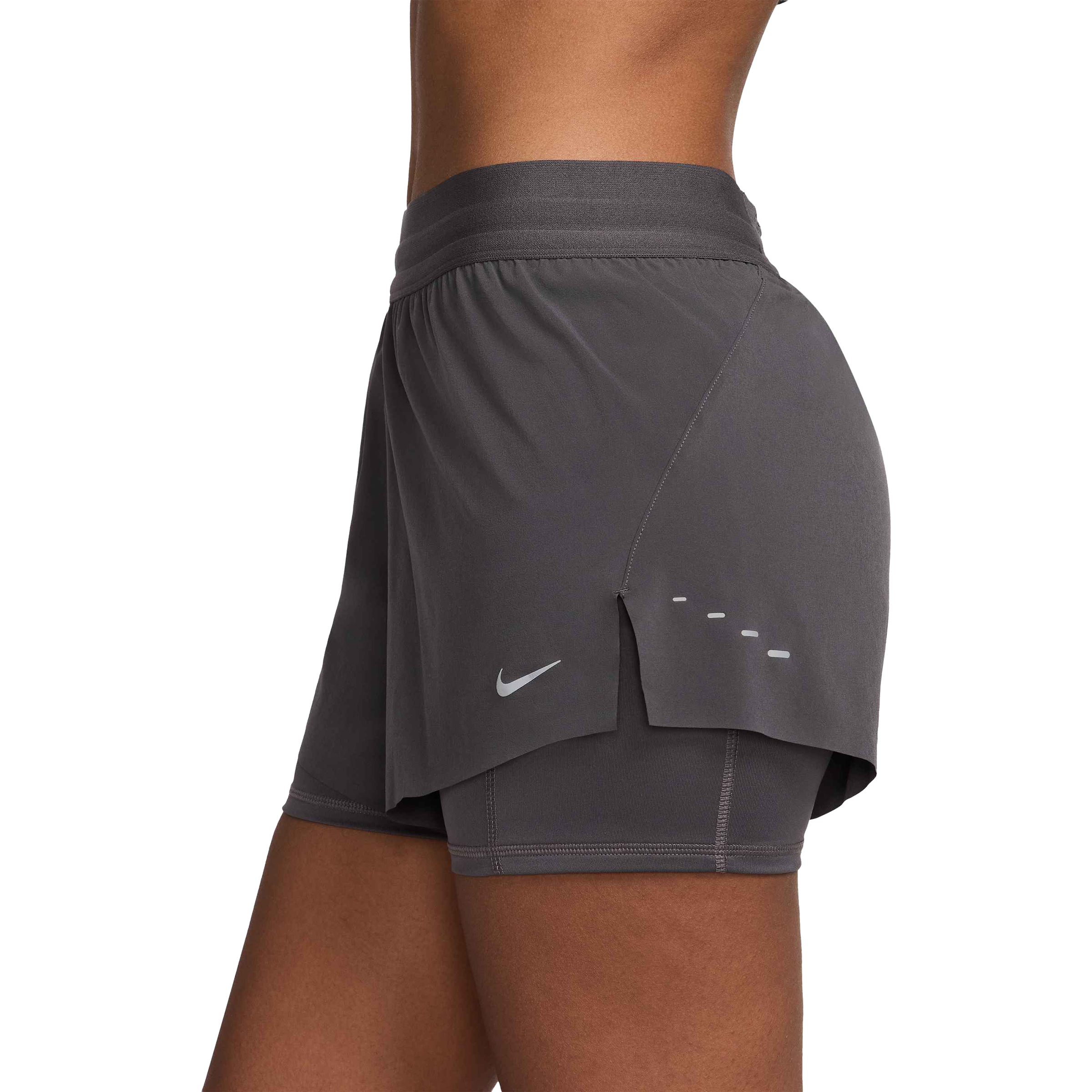 Nike Swift Dri-FIT Mid-Rise 2-in-1 Running Shorts