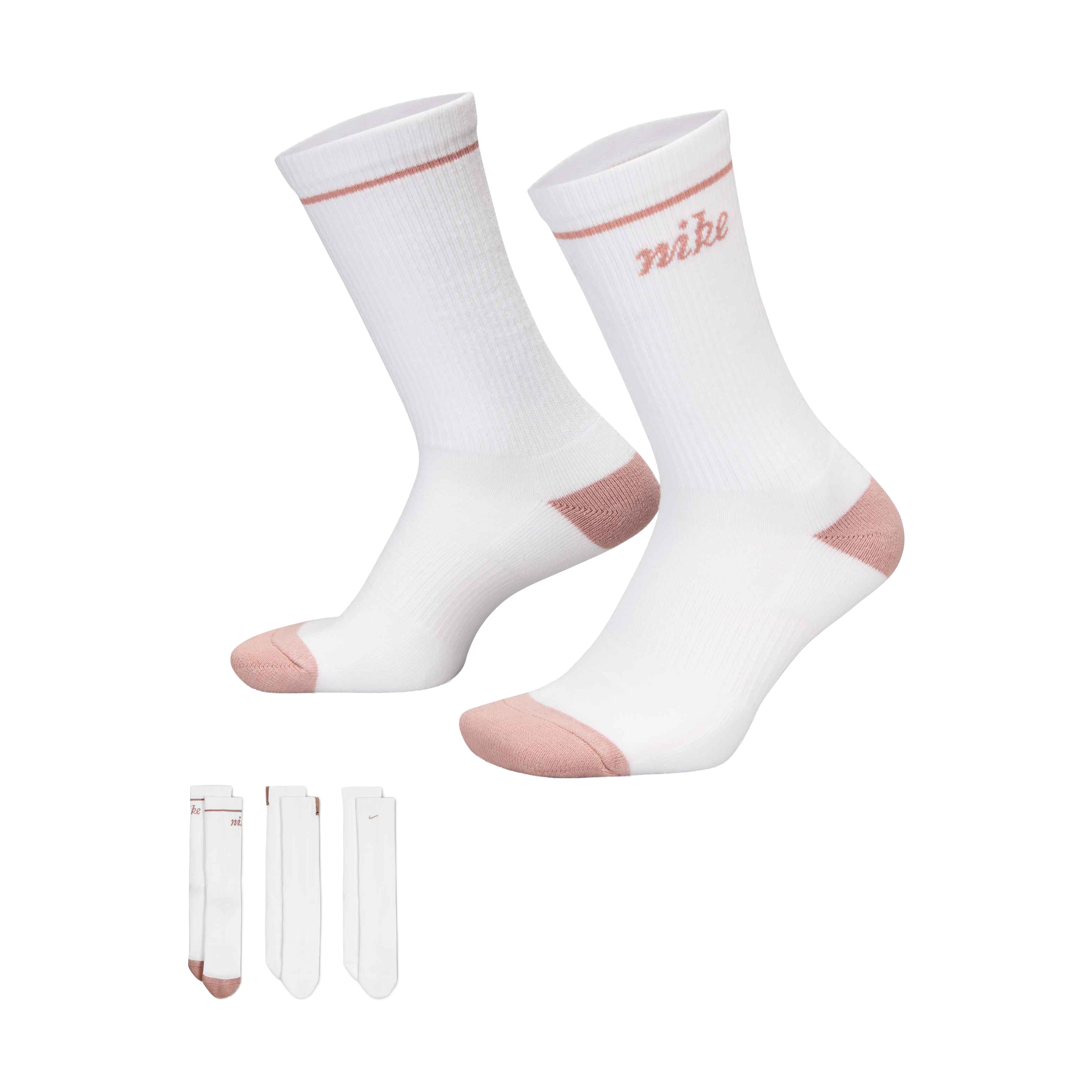 Nike Everyday Plus Cushioned (3pk) Crew Socks