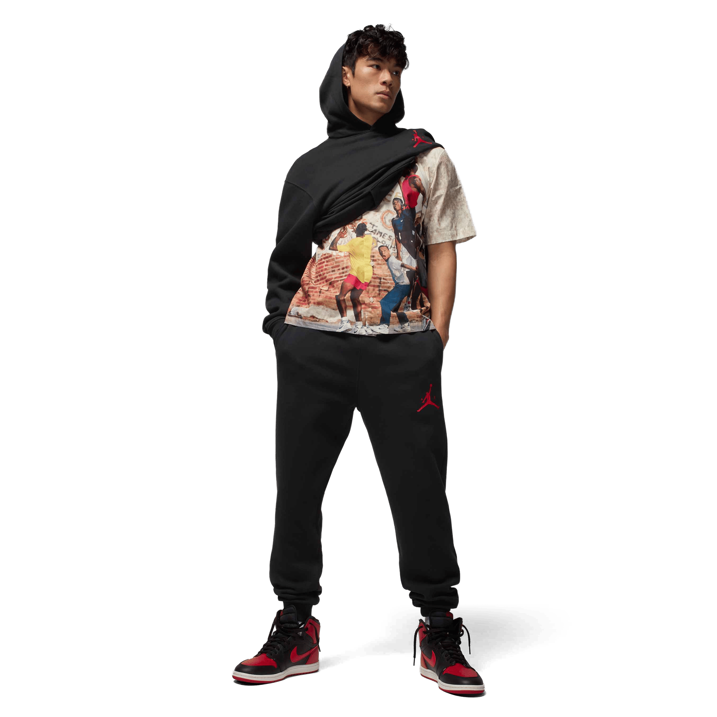 Mens Nike Jordan Jumpman Fleece Pant