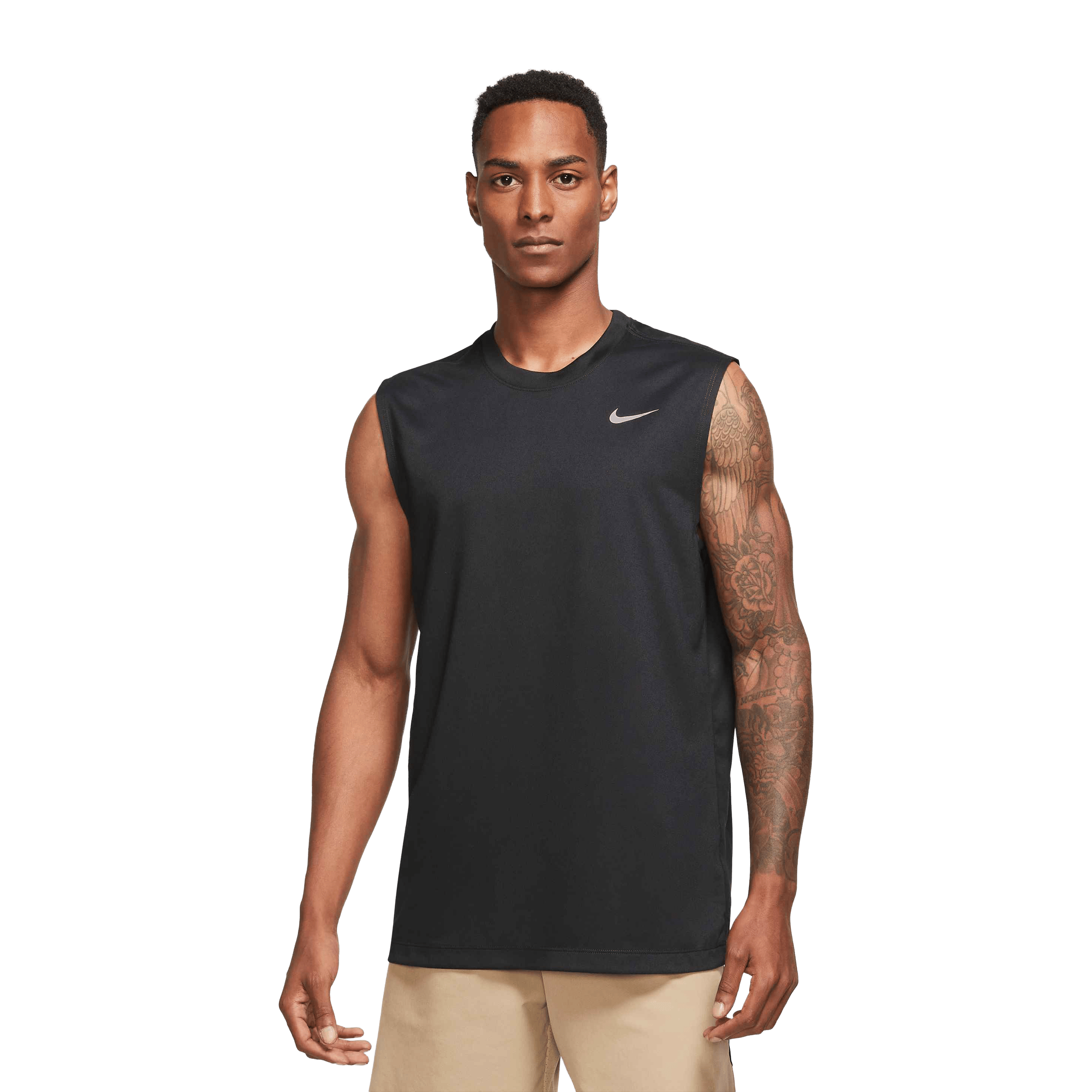 Nike Mens Legend Dri-FIT Sleeveless Training Tank Top Clay Green