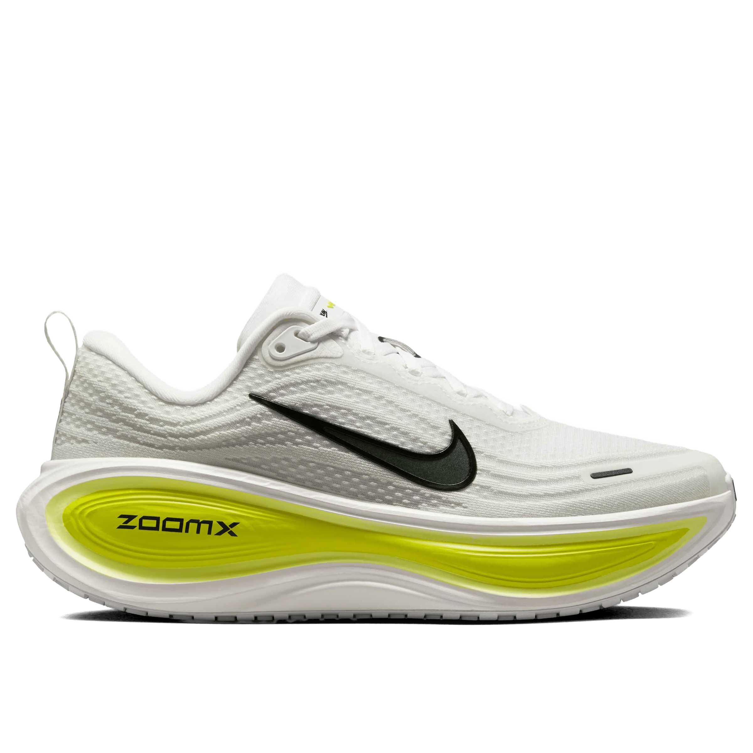 Nike Womens Vomero Plus Road Running Shoes White/Black-Cyber-Lt