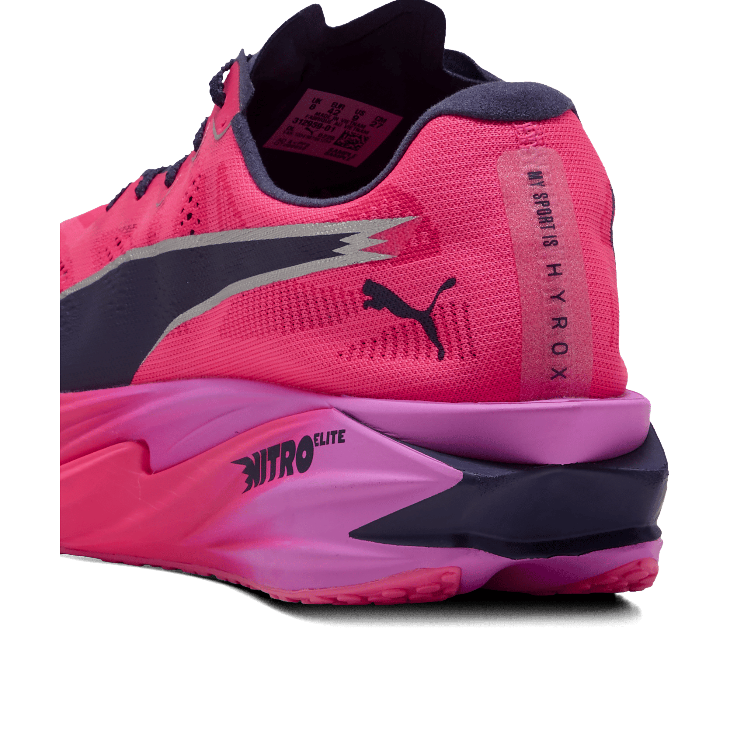 Mens Puma Deviate Nitro 4 Elite x Hyrox Running Shoes