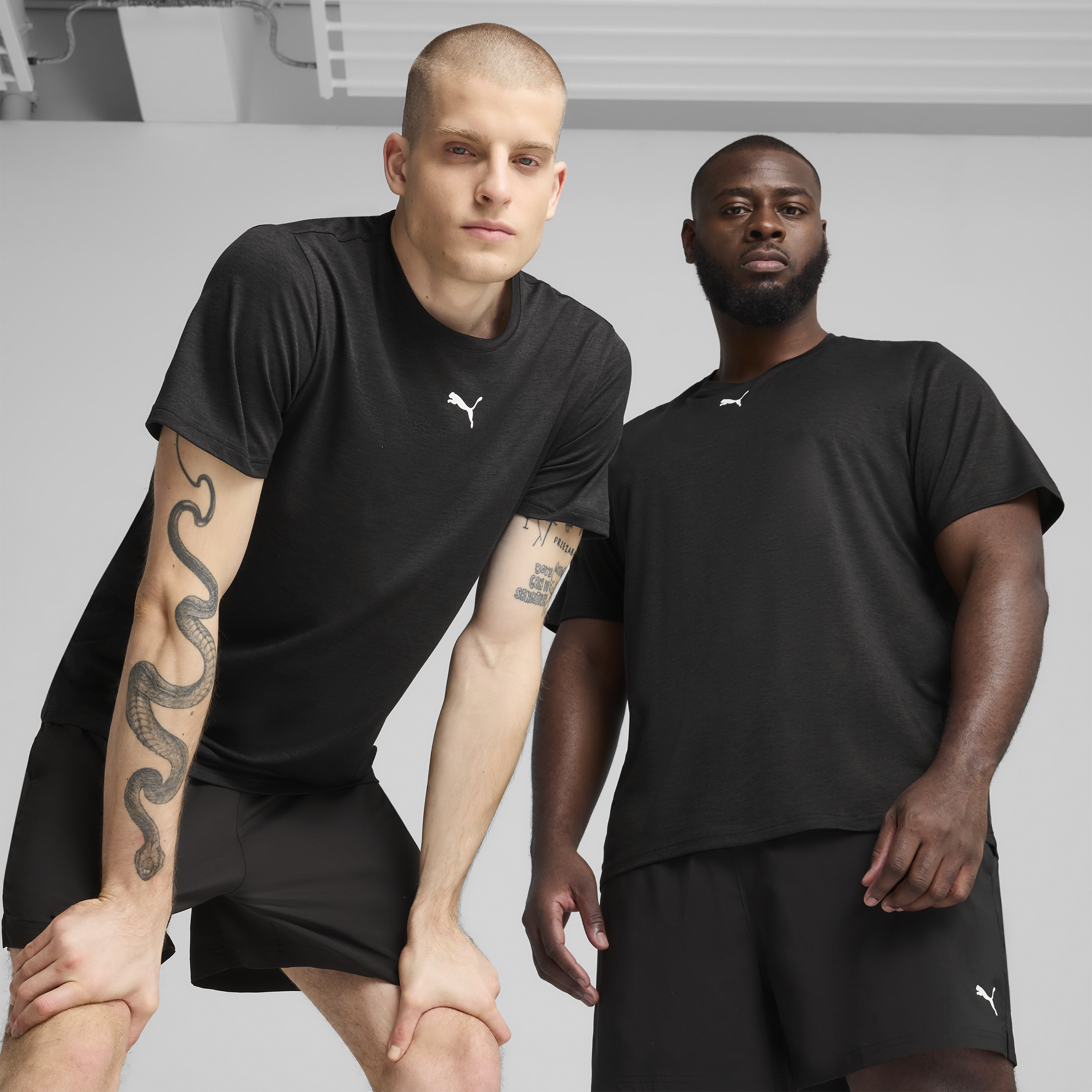 Puma Essentials Solid Cat Train-All-Day Tee