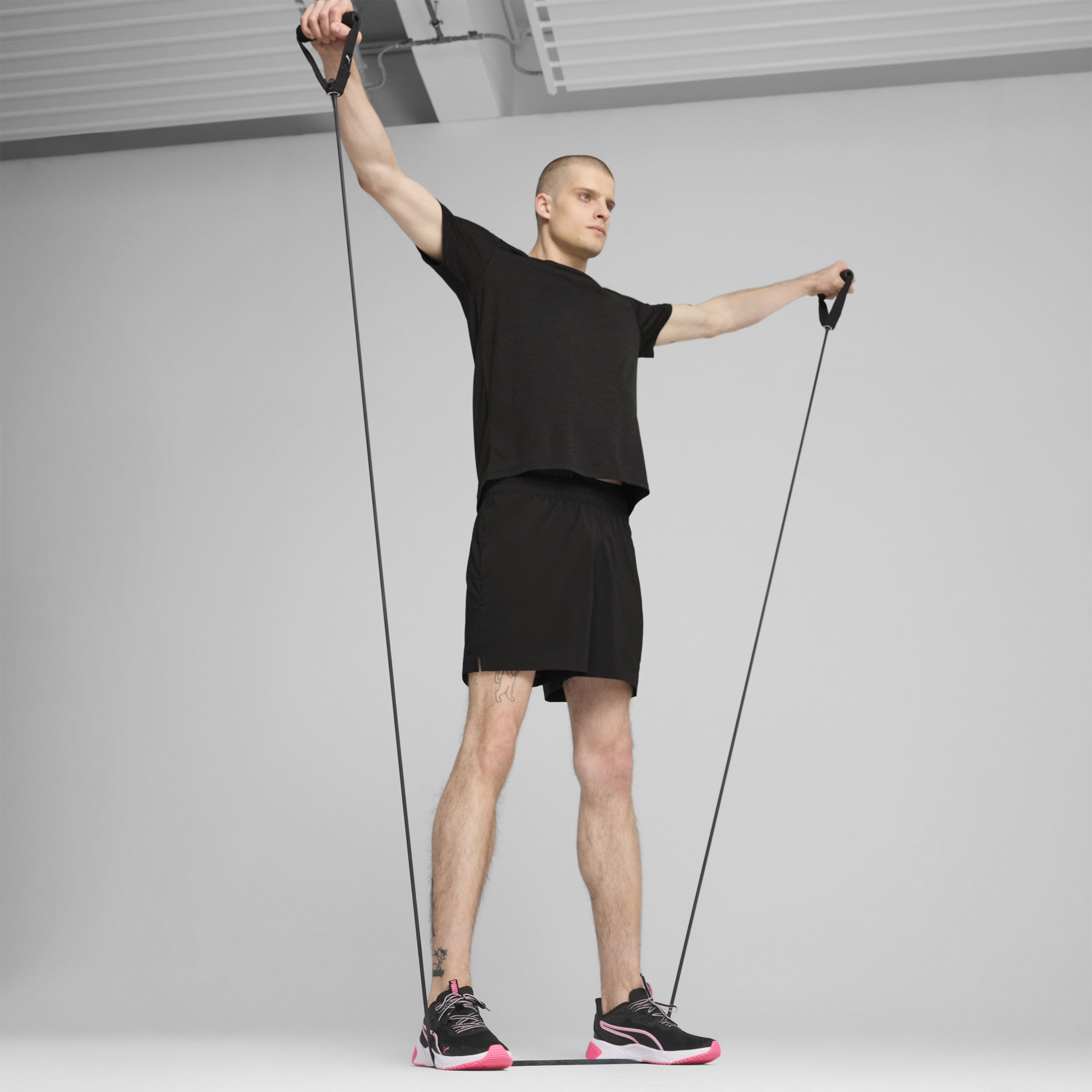 Puma Essentials Solid Cat Train-All-Day Tee