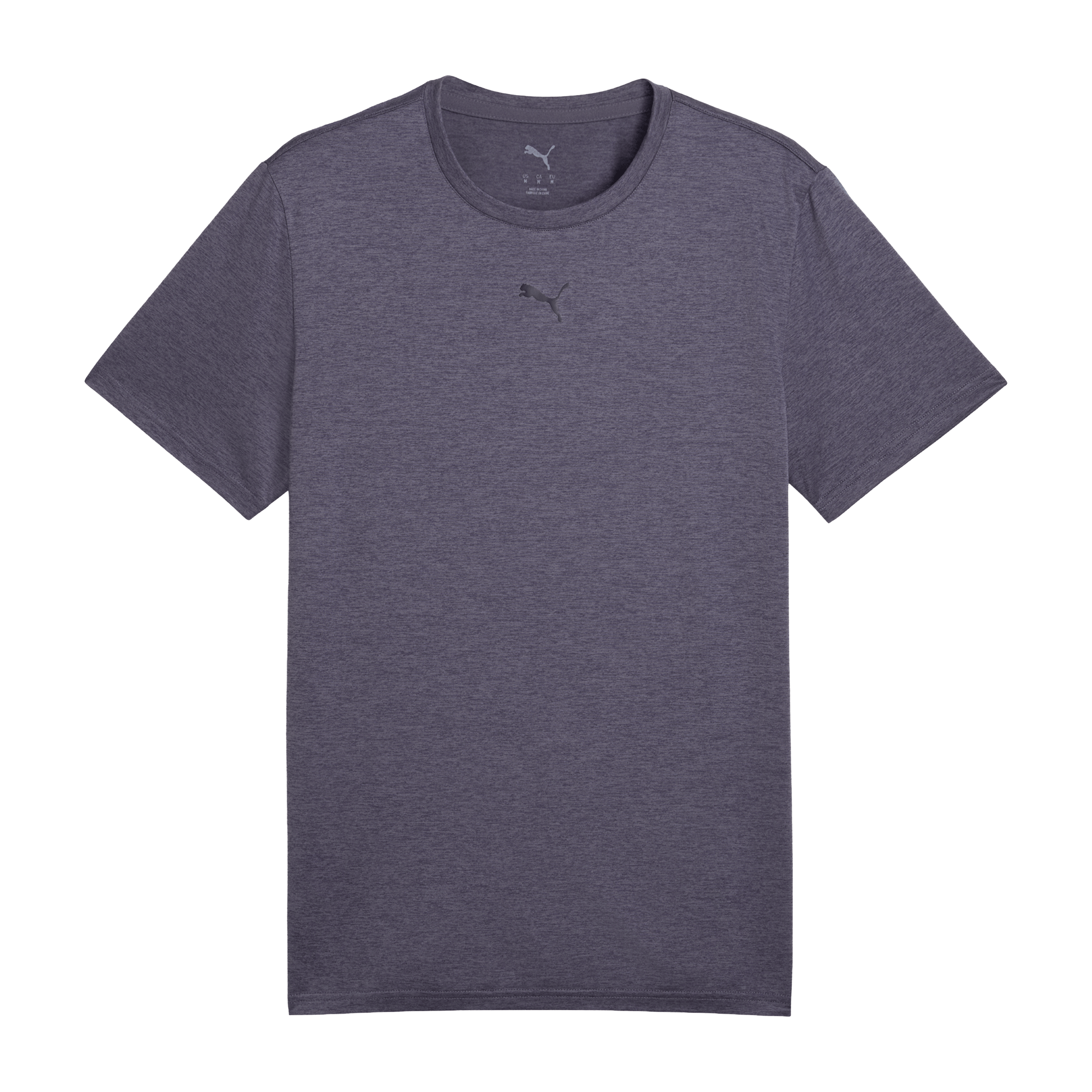 Mens Puma Train All Day Essentials Heather Cat Tee