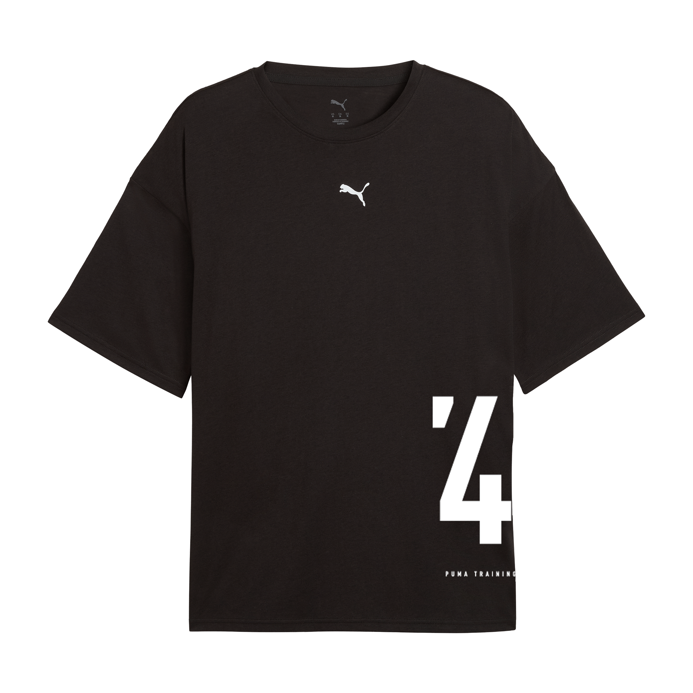 Mens Puma Graphic Oversize Training Tee