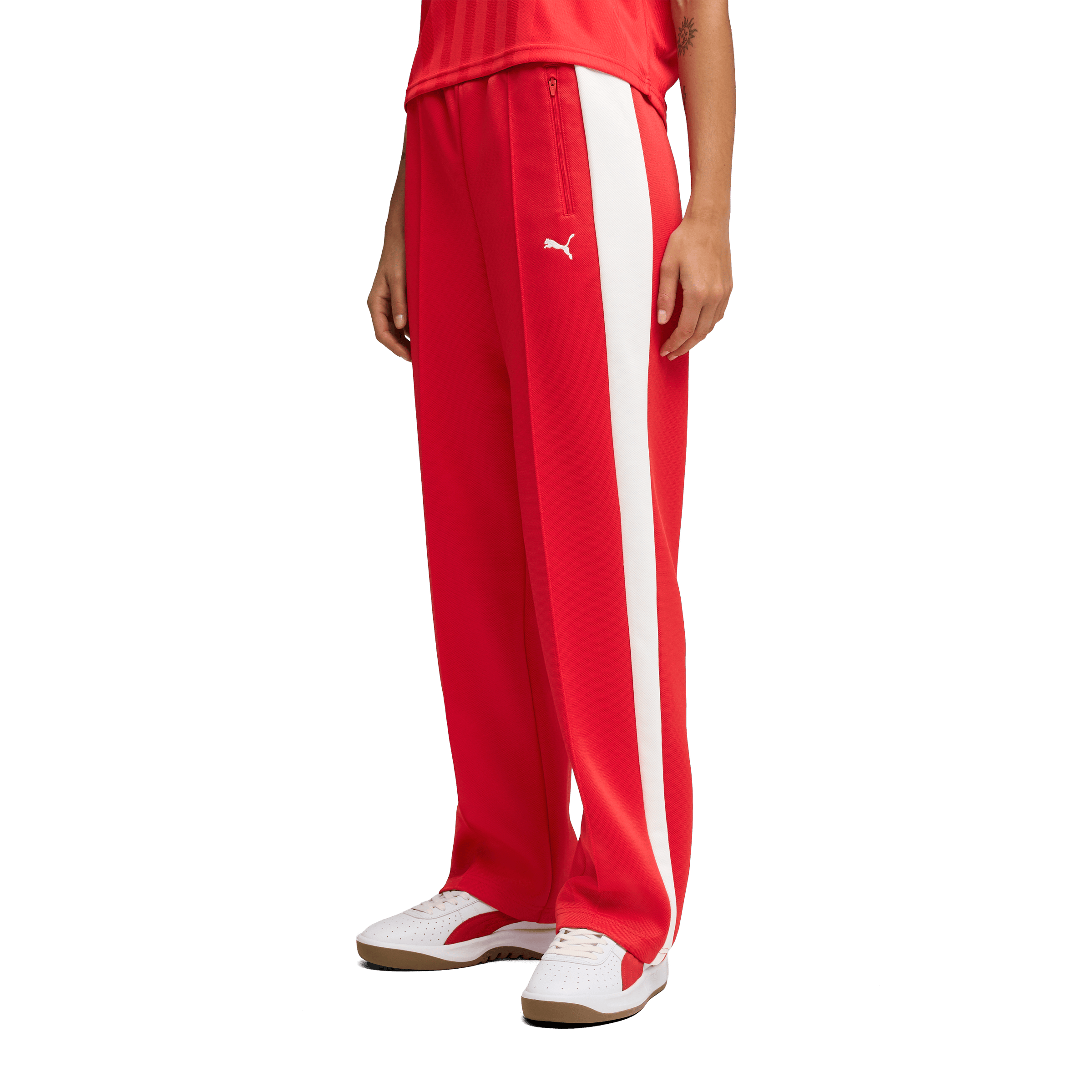 Womens Puma T7 Always On Straight Track Pants
