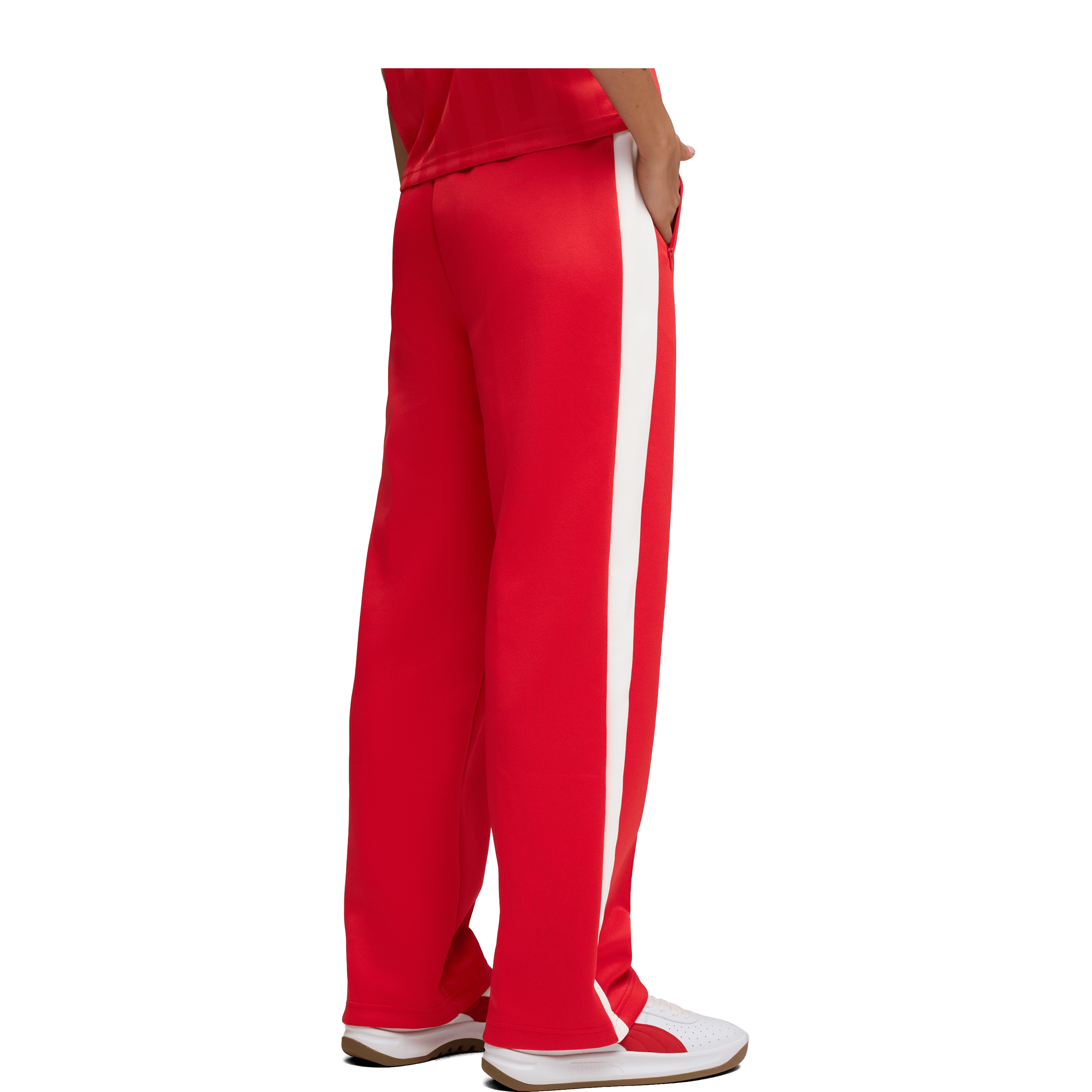 Womens Puma T7 Always On Straight Track Pants