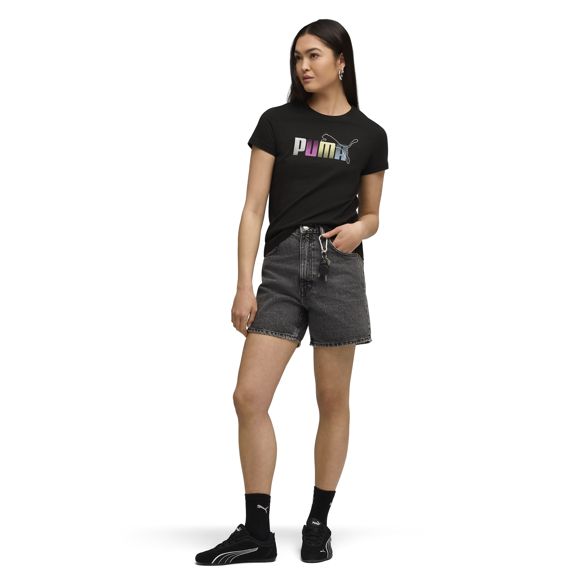 Puma Graphic Stacked Graphic Tee