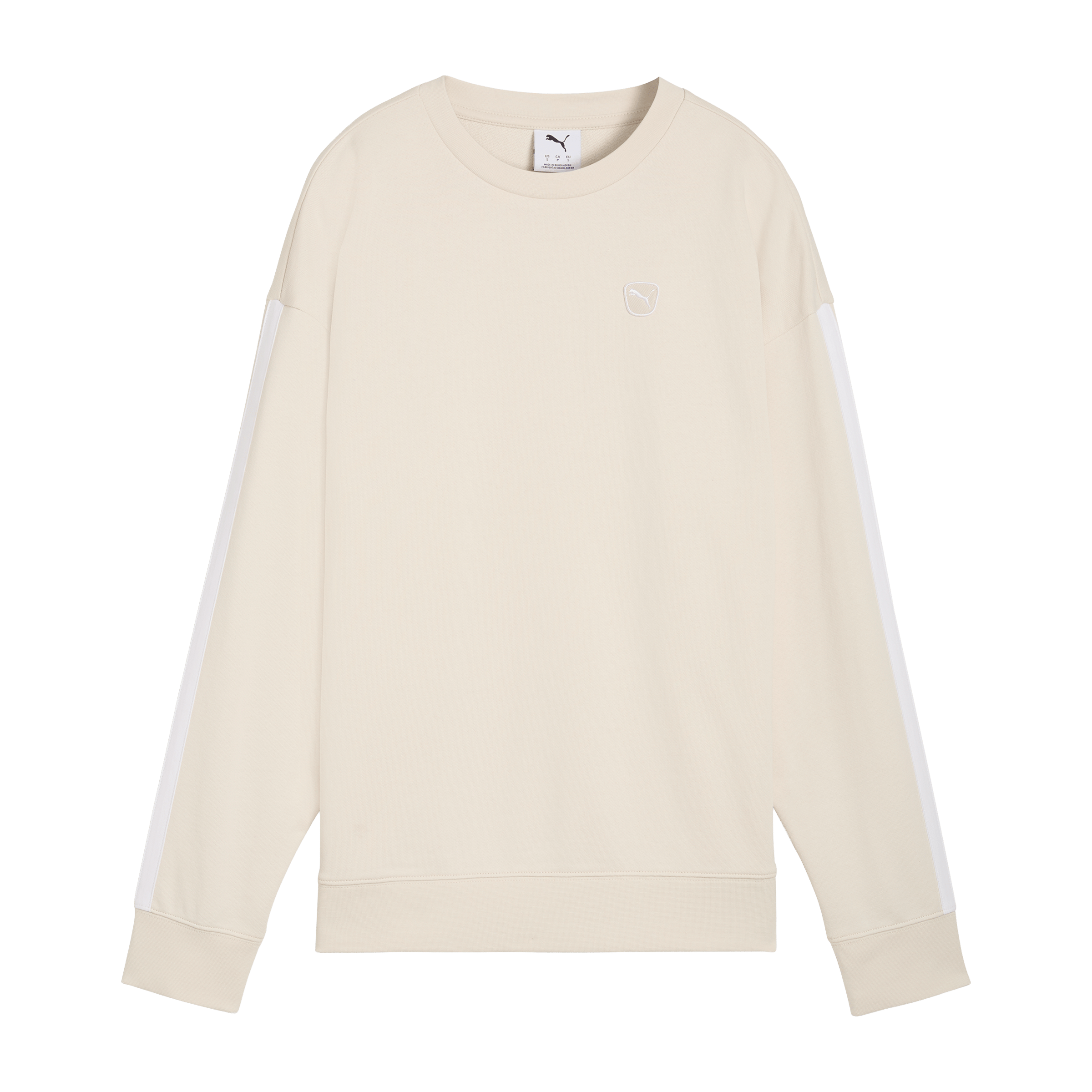 Womens Puma Elevated Essentials Comfort Crew Sweatshirt