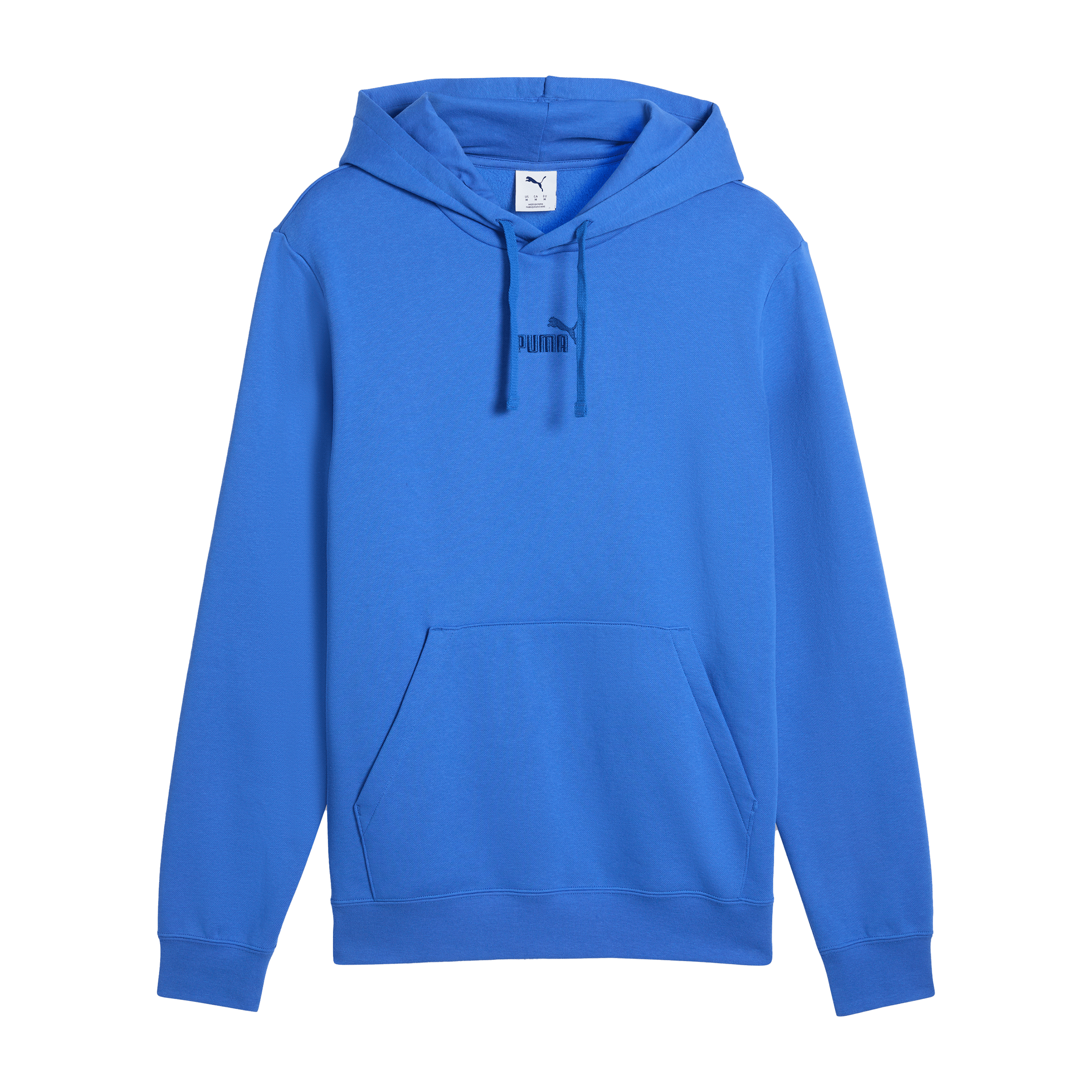 Mens Puma Essentials Small No.1 Logo Centered Fleece Hoodie