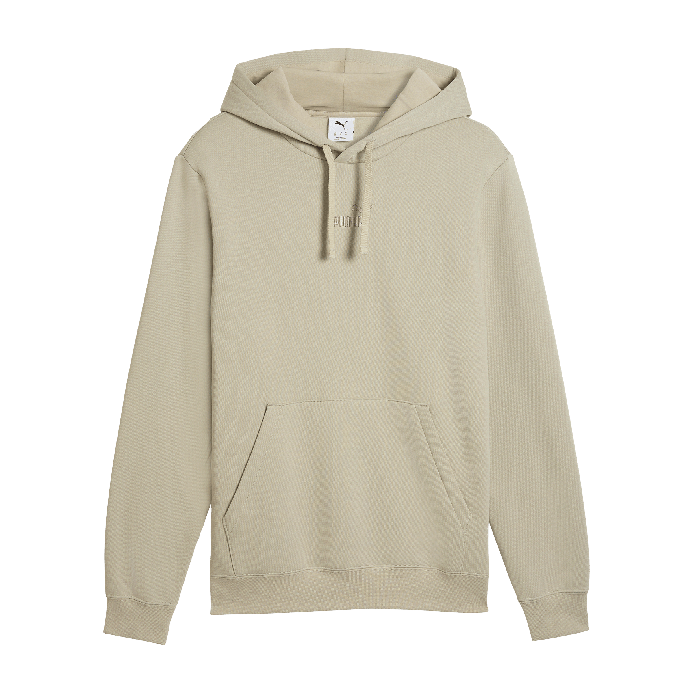 Mens Puma Essentials Small No.1 Logo Centered Fleece Hoodie