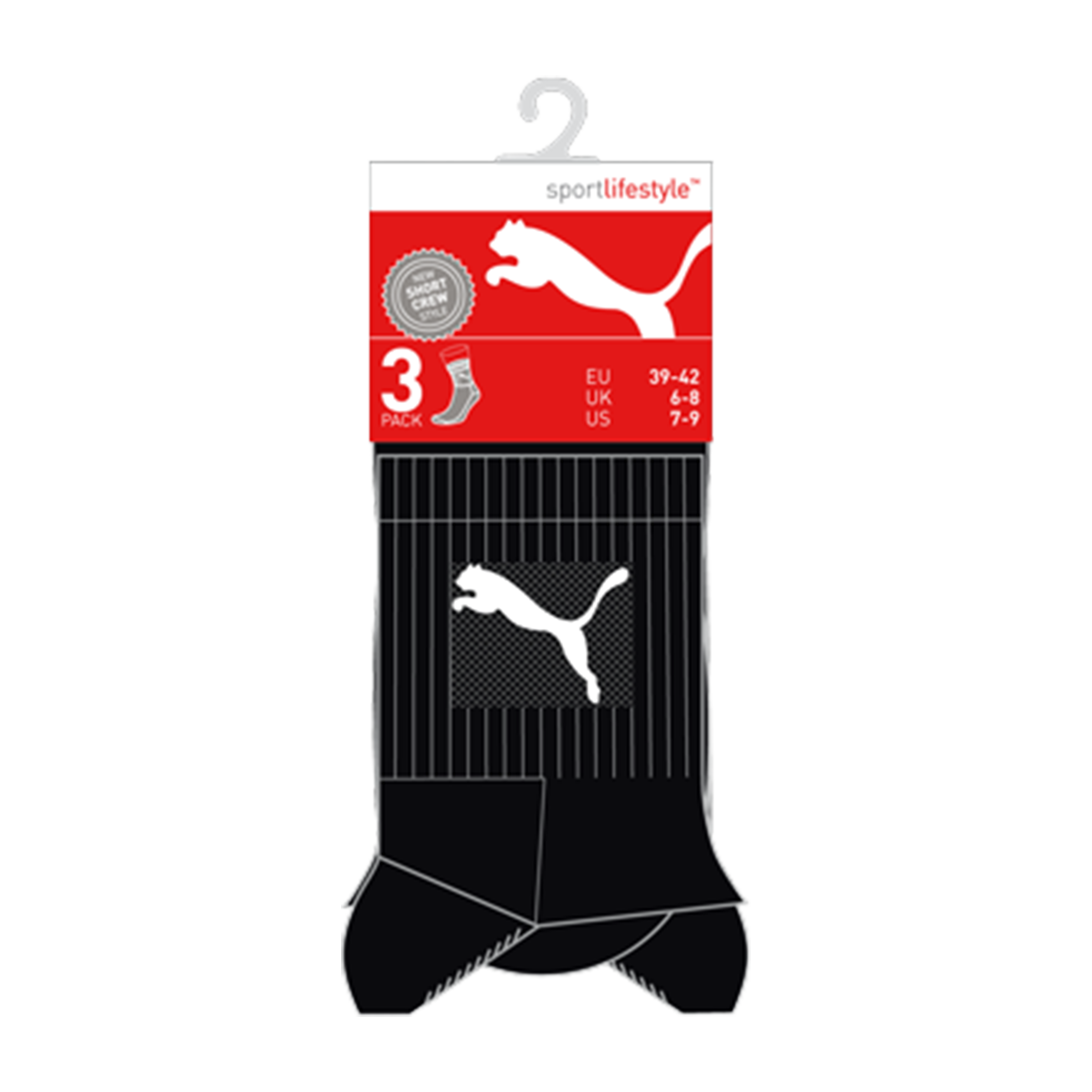 Puma (3pk) Short Crew Socks
