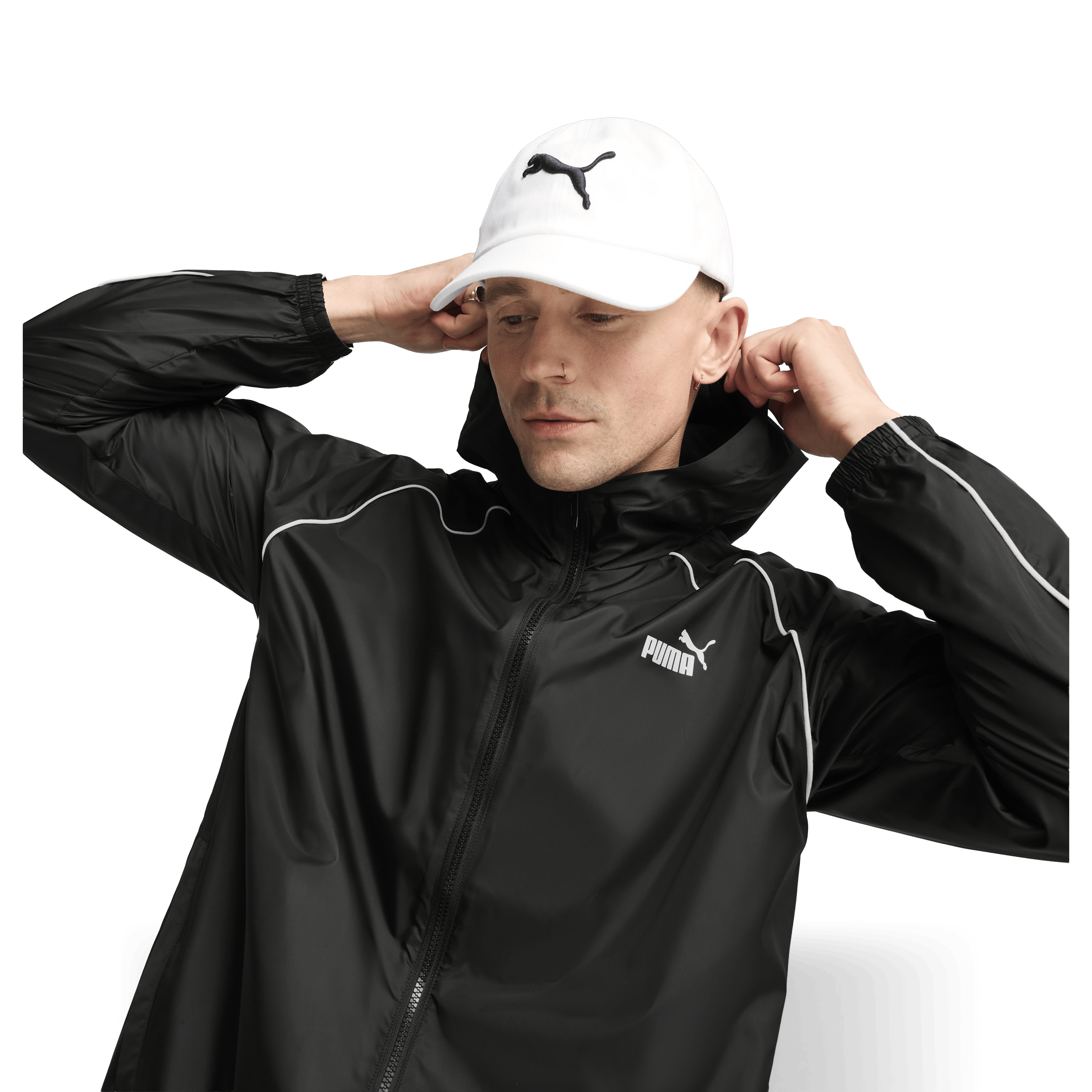 Puma Unisex Essentials Cat Baseball Cap Puma White | Sports Direct ...
