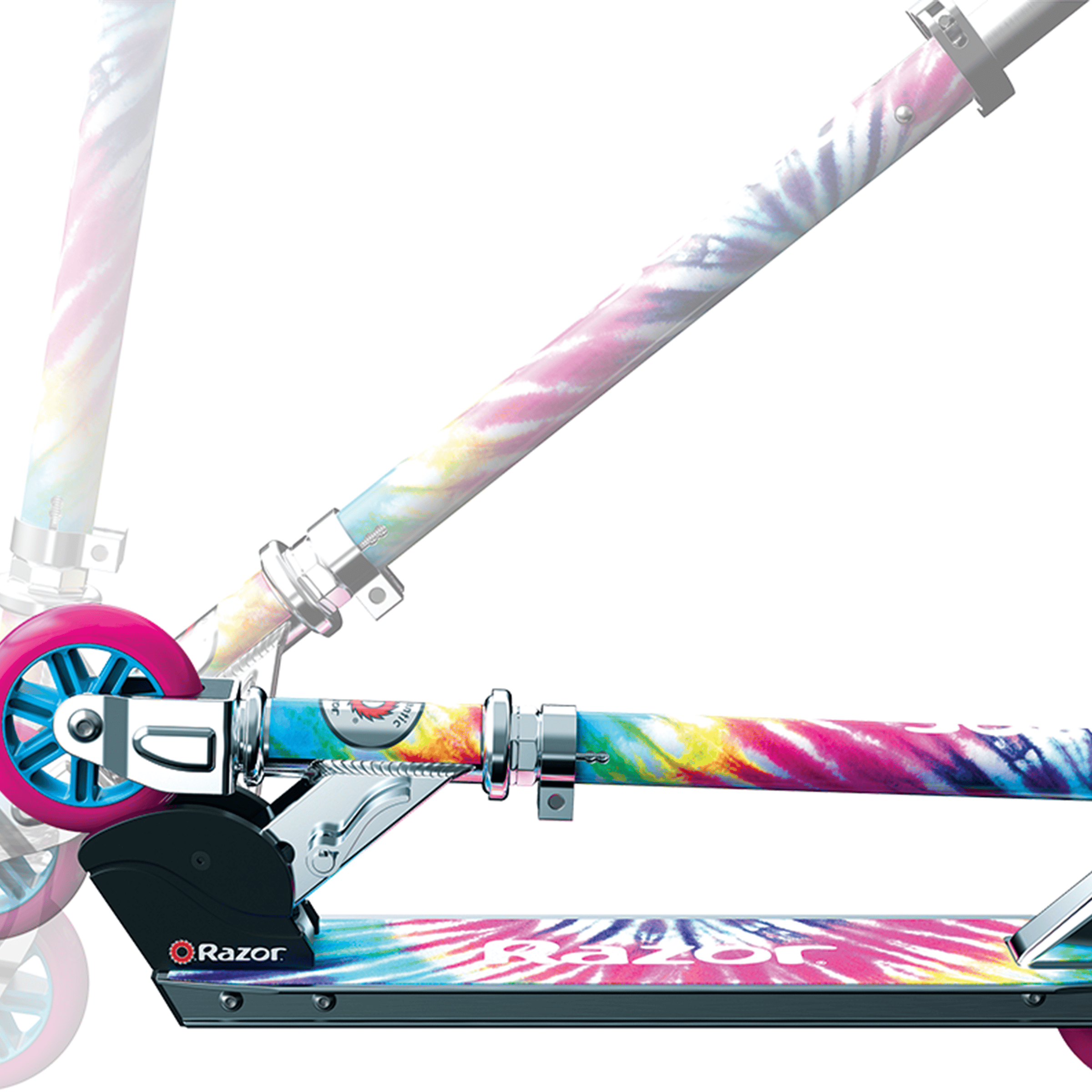Razor Folding Scooter - Special Edition Tie Dye