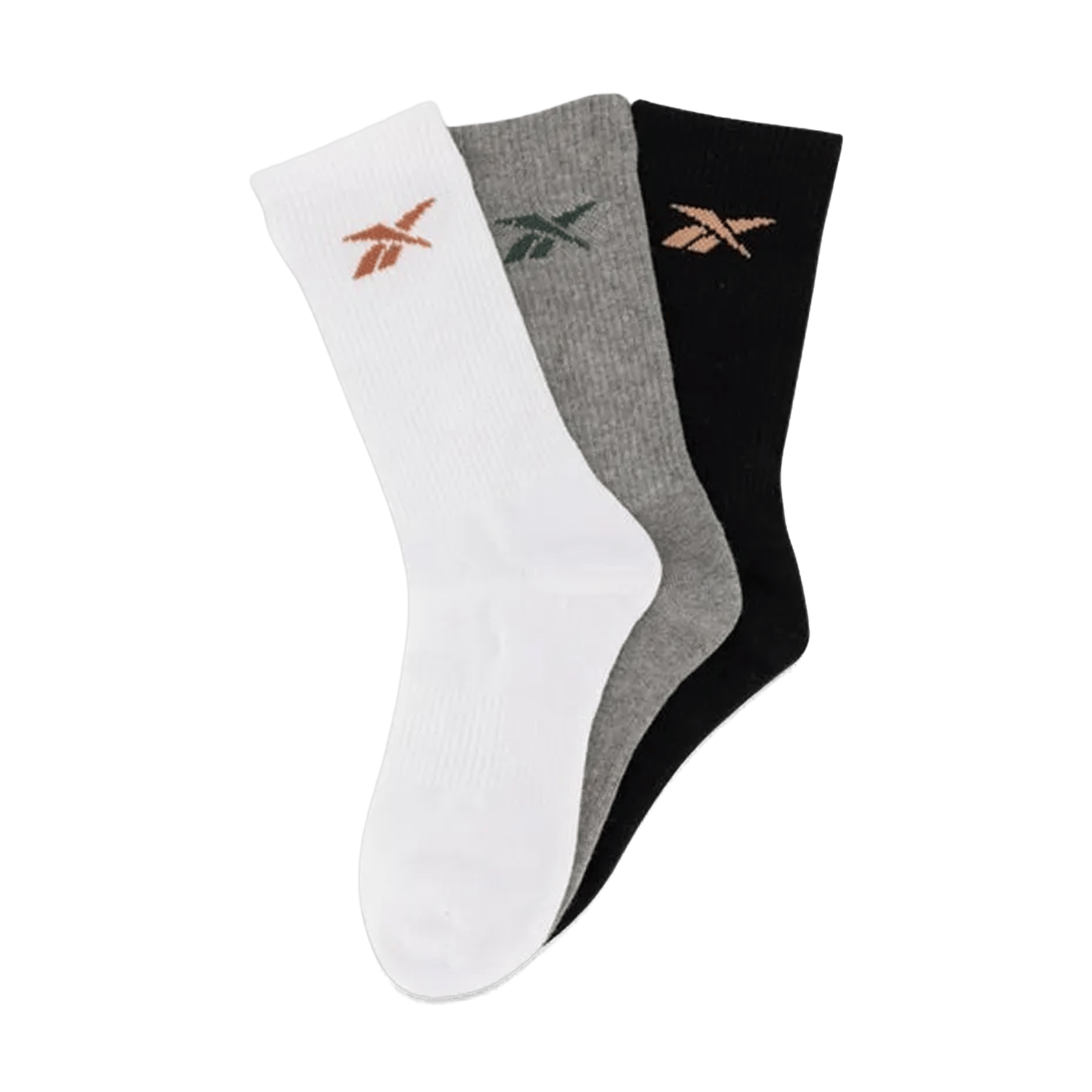Unisex Reebok (3pk) Sports Core Crew Socks