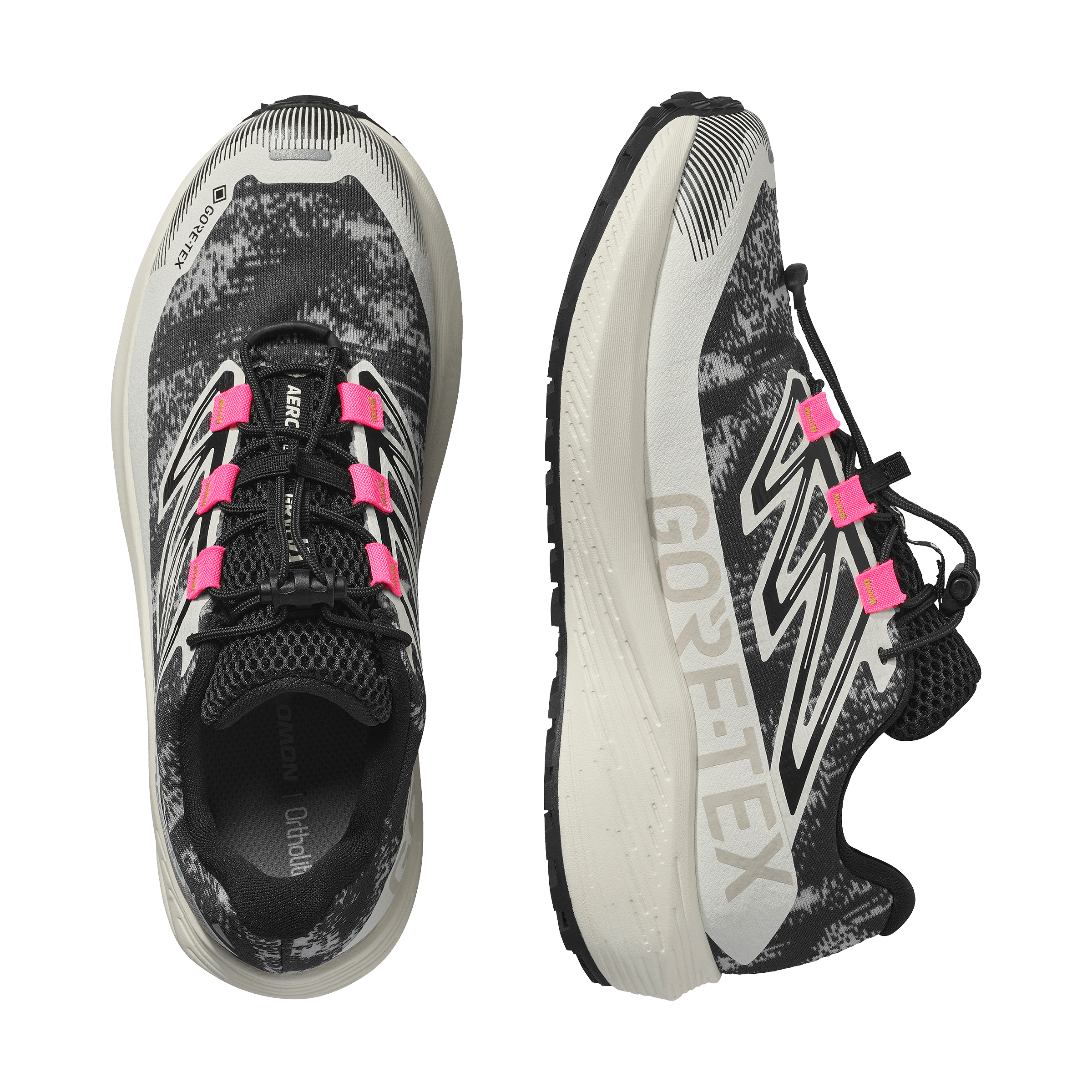 Womens Salomon Aero Flow GRVL (GTX-Waterproof) Running Shoes