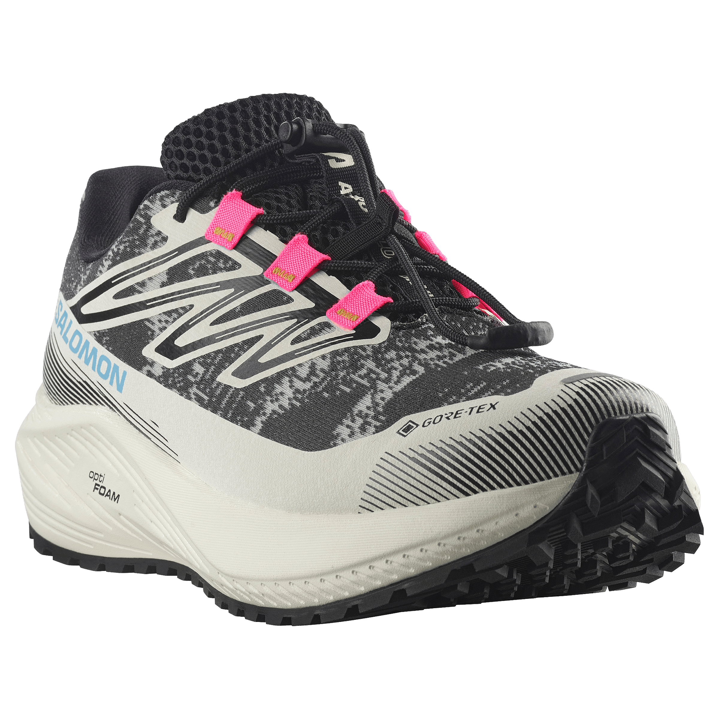 Womens Salomon Aero Flow GRVL (GTX-Waterproof) Running Shoes