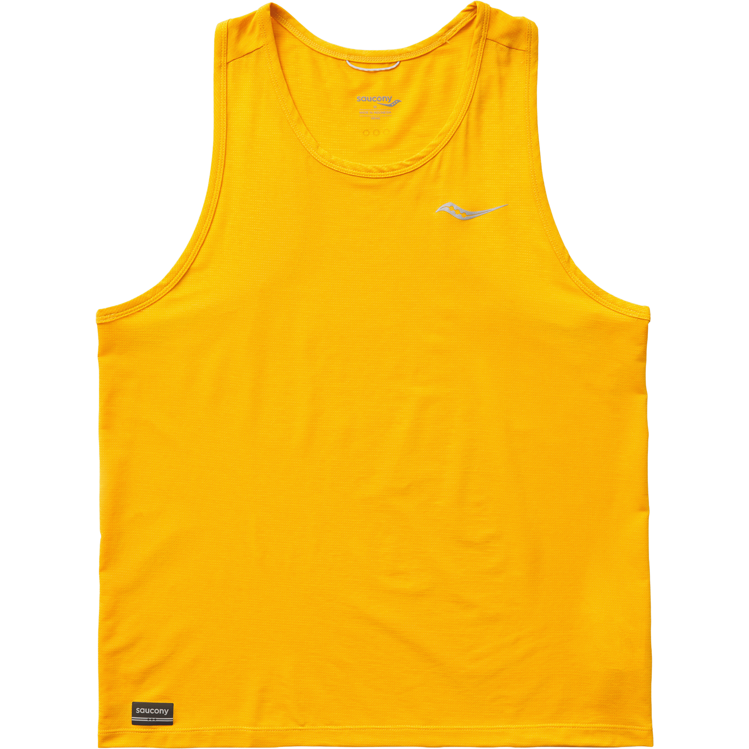 Mens Saucony Stopwatch Running Singlet