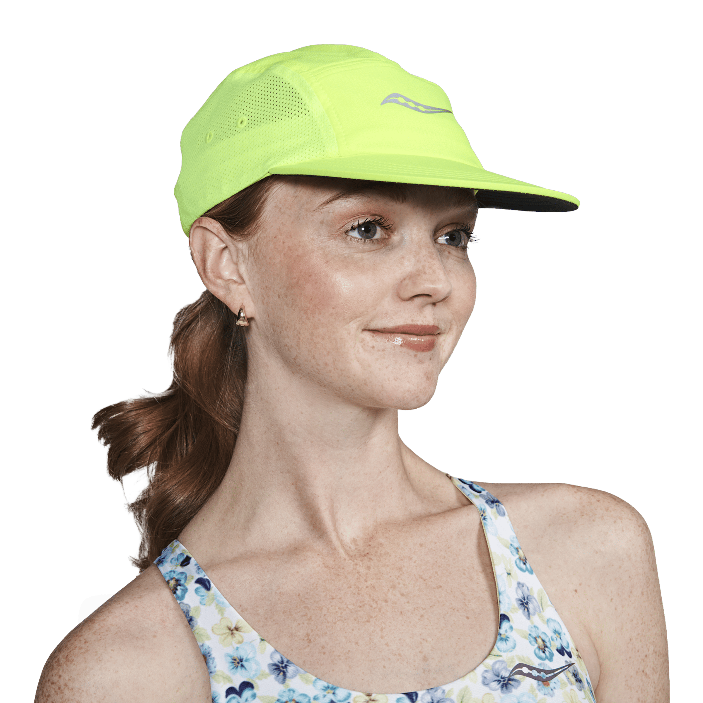 Saucony Unisex Kinvara Mesh Running Hat Citron | Sports Direct Australia
