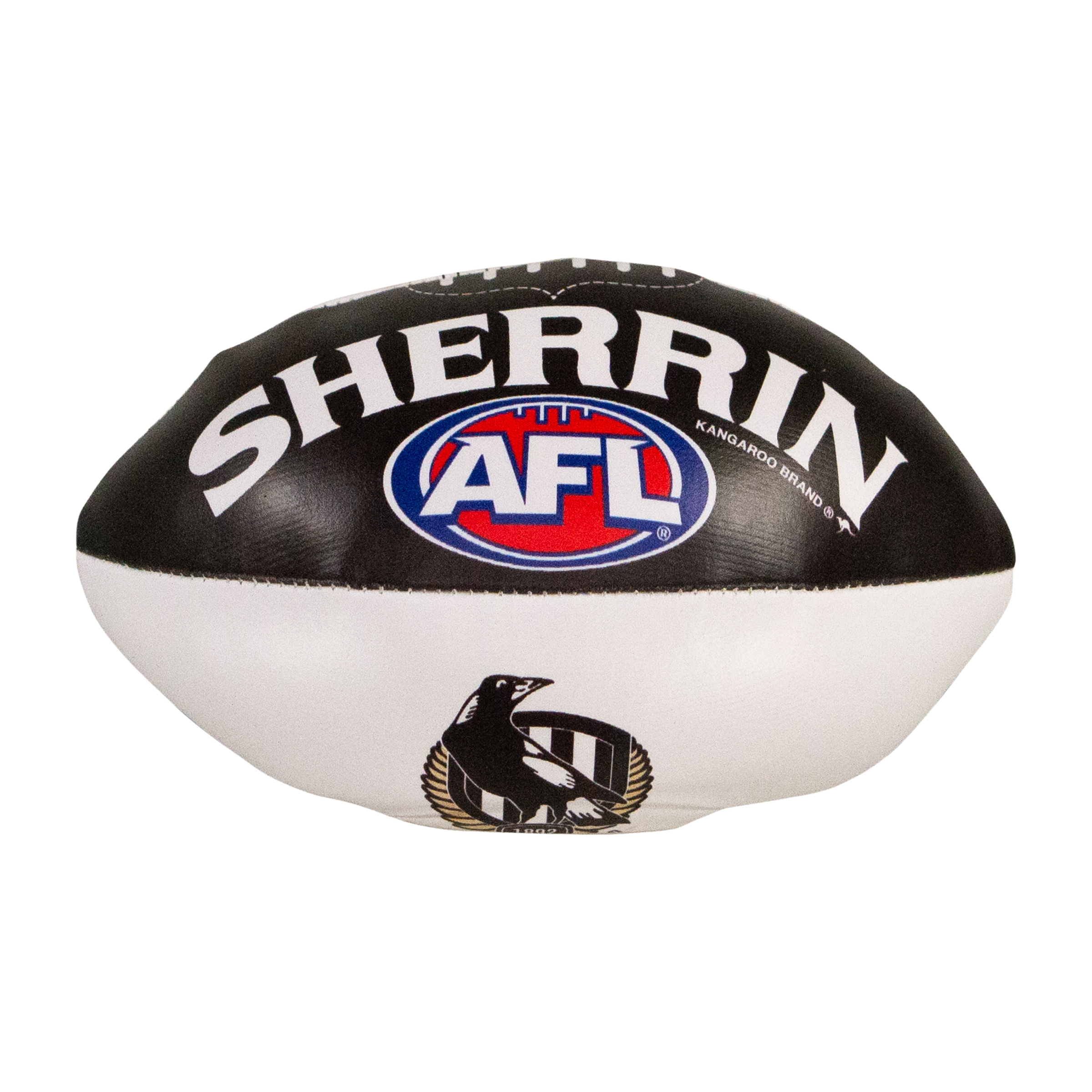 Sherrin AFL Team  (5-inch) Soft Footy Balls (Collingwood Magpies)